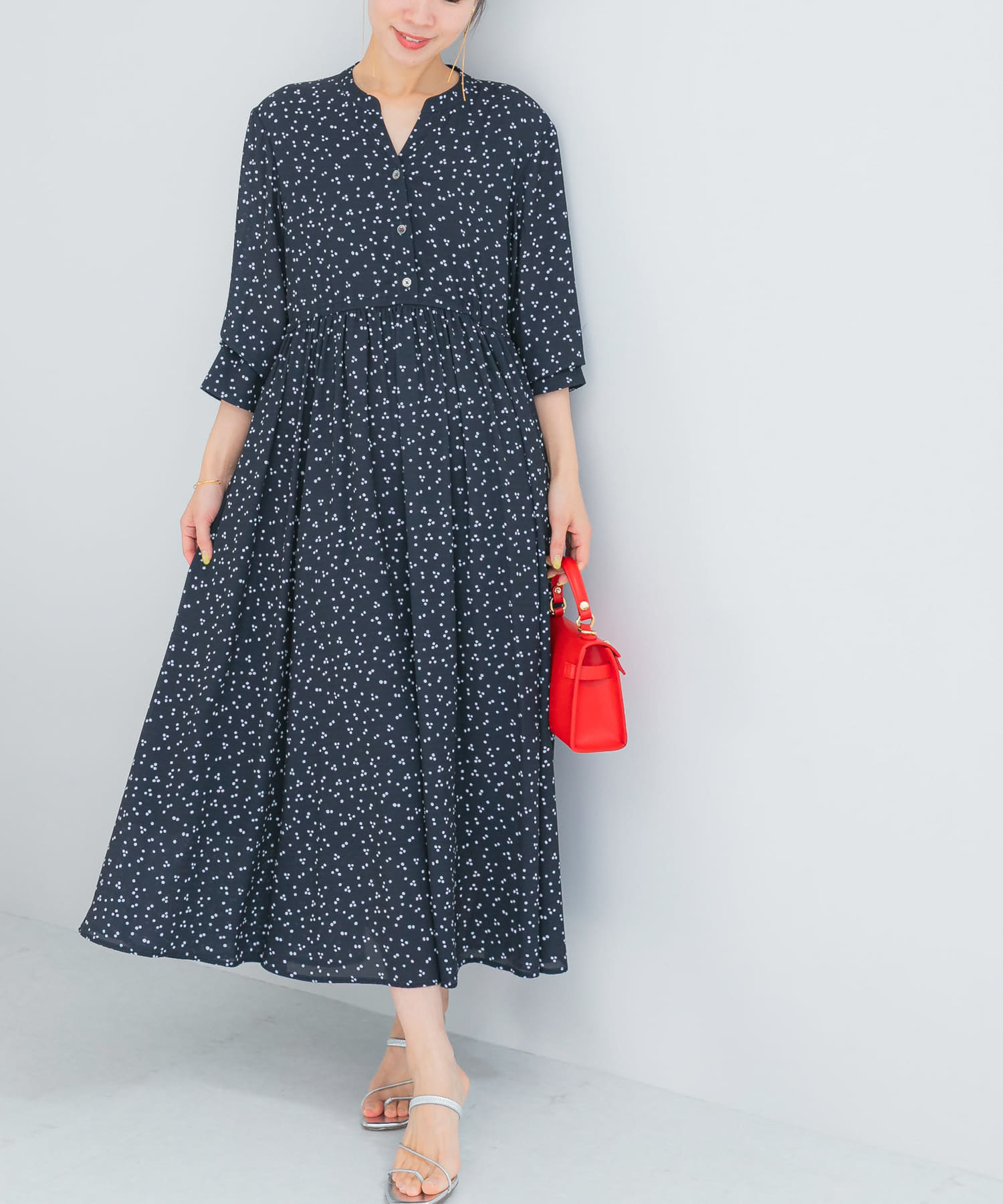 身長：158cm サイズ：Free