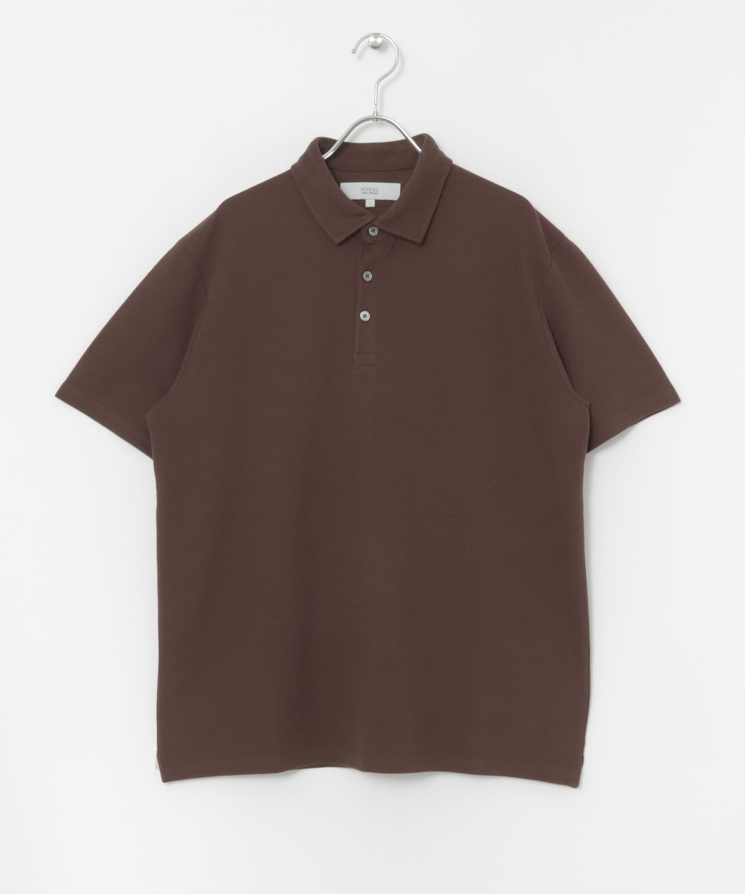 『抗菌 / 防臭』『XLサイズあり』ハイパフォーマンス鹿の子ポロシャツ BROWN S
