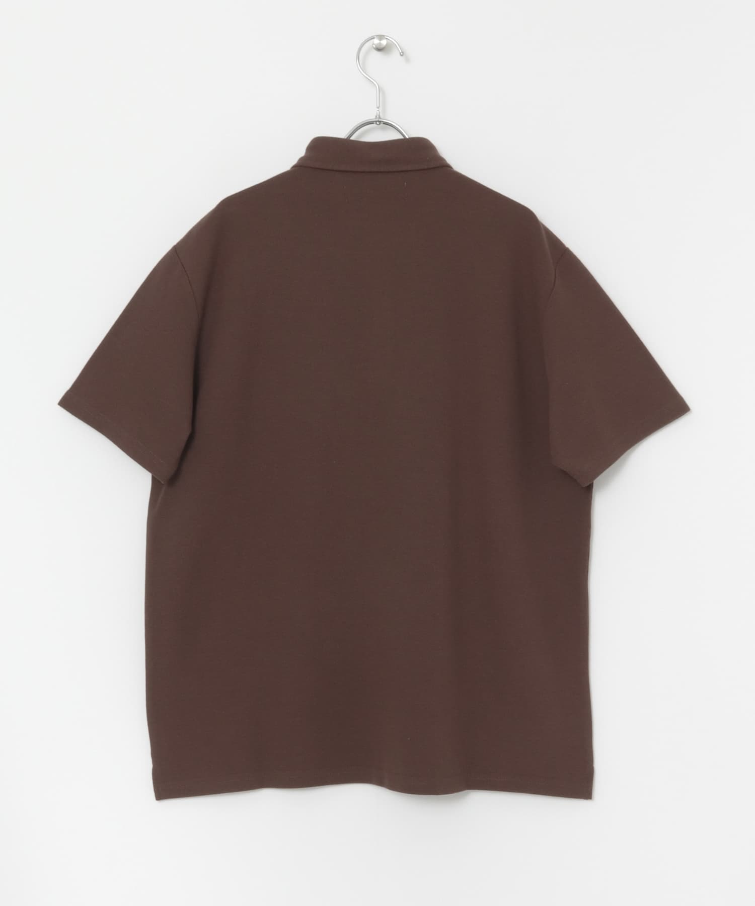 『抗菌 / 防臭』『XLサイズあり』ハイパフォーマンス鹿の子ポロシャツ BROWN S