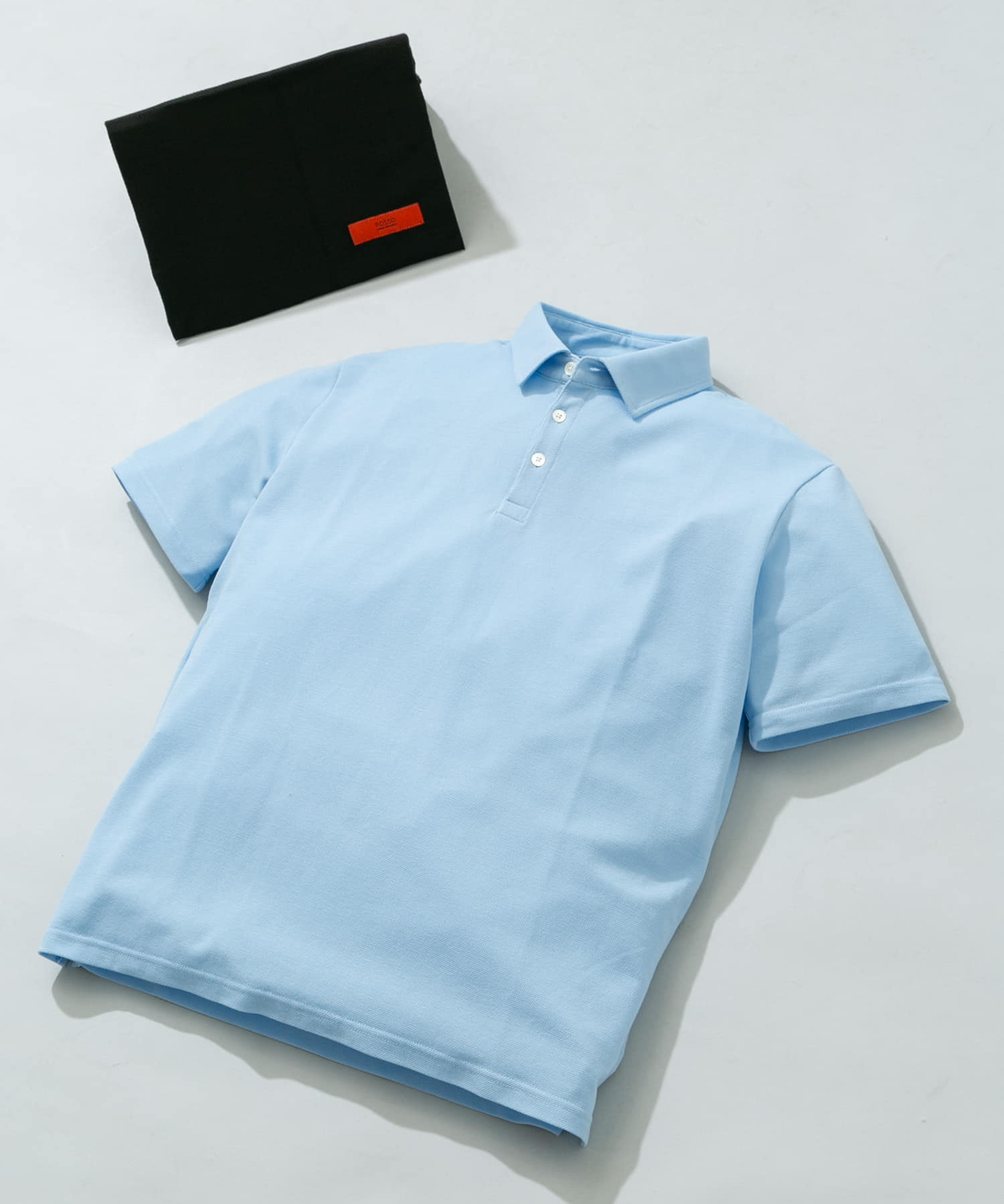 『抗菌 / 防臭』『XLサイズあり』ハイパフォーマンス鹿の子ポロシャツ SAX S