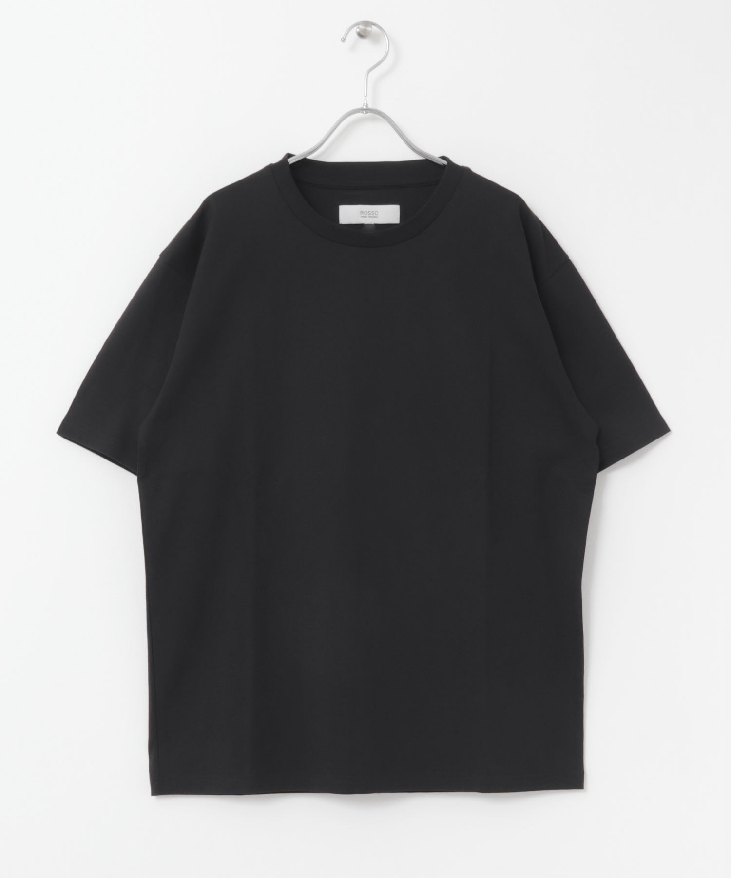『XLサイズあり』『UR TECH』汗ジミ防止クルーネックTシャツ BLACK S
