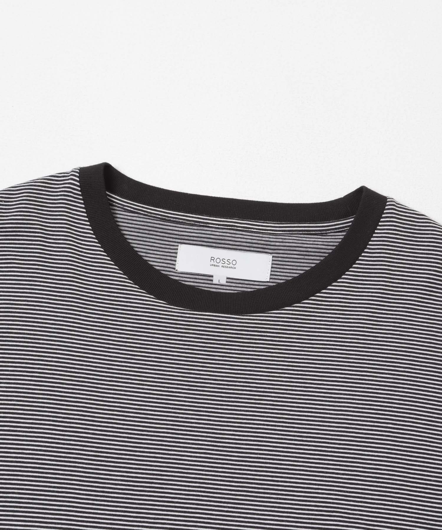 『XLサイズあり』『UR TECH』汗ジミ防止クルーネックTシャツ BLKxWHT S