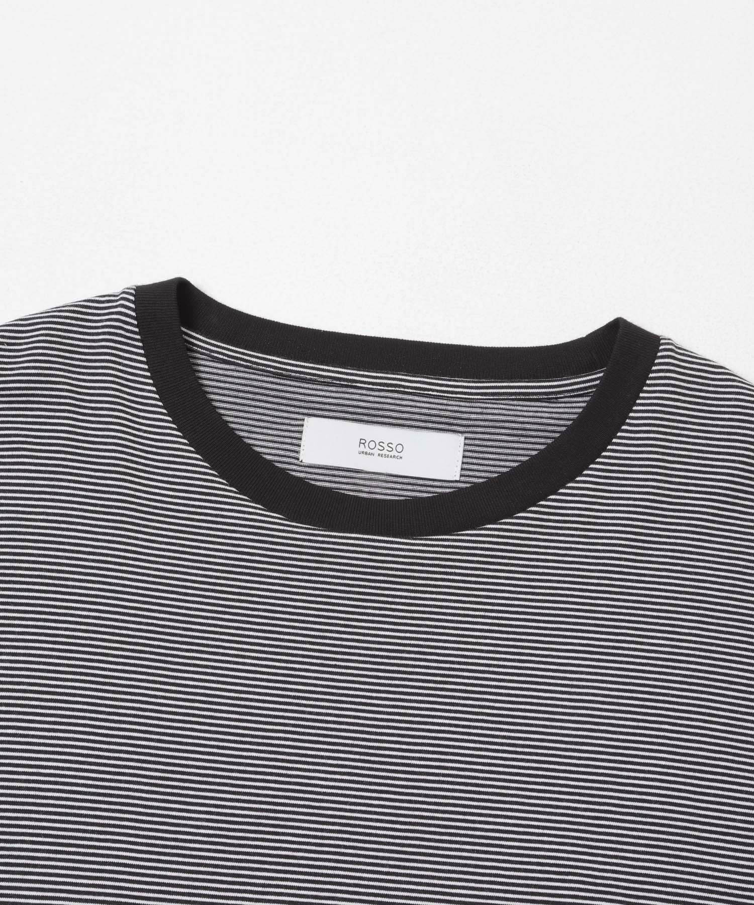 『XLサイズあり』『UR TECH』汗ジミ防止クルーネックTシャツ BLKxWHT S