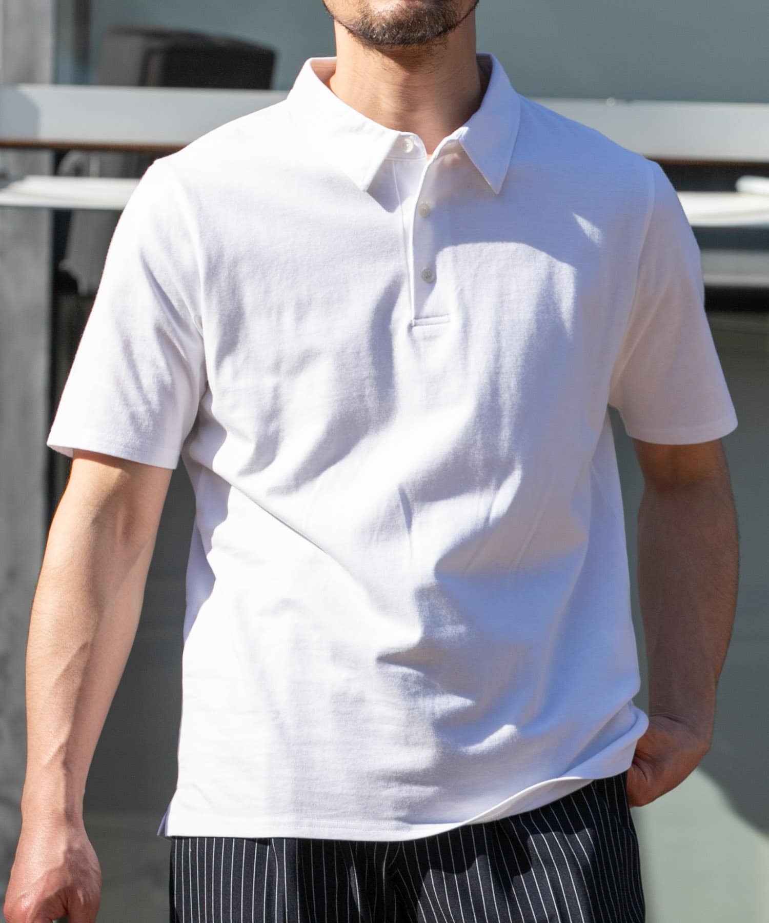 身長：173cm サイズ：L
