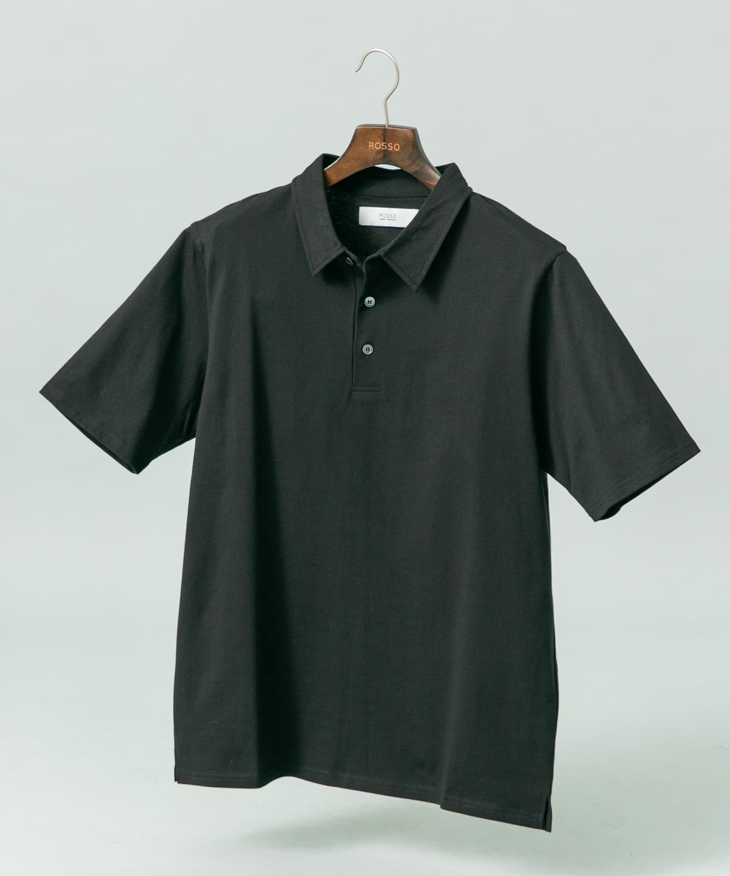 『XLサイズあり』『UR TECH』汗ジミ防止ポロシャツ BLACK S