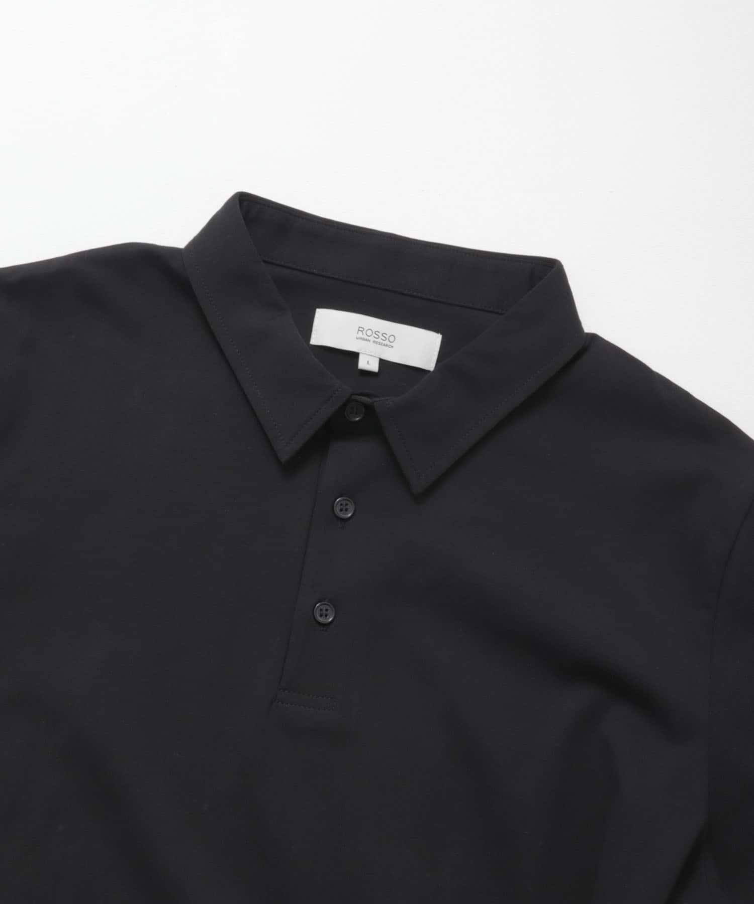 『XLサイズあり』『UR TECH』汗ジミ防止ポロシャツ BLACK S