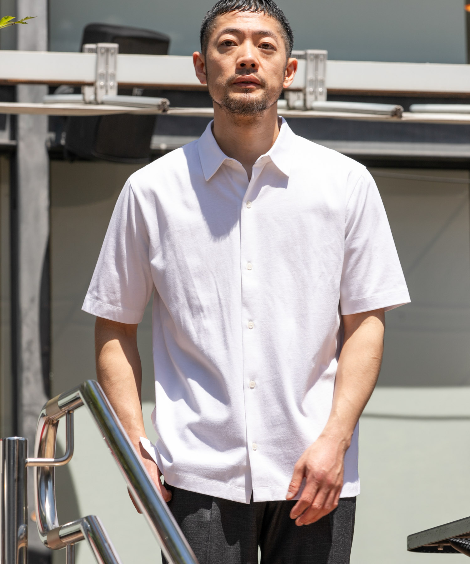 『XLサイズあり』『UR TECH』汗ジミ防止レギュラーシャツ