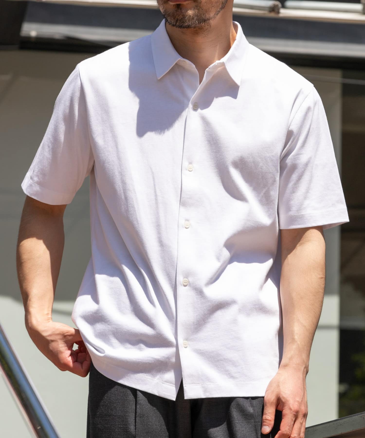 身長：173cm サイズ：L