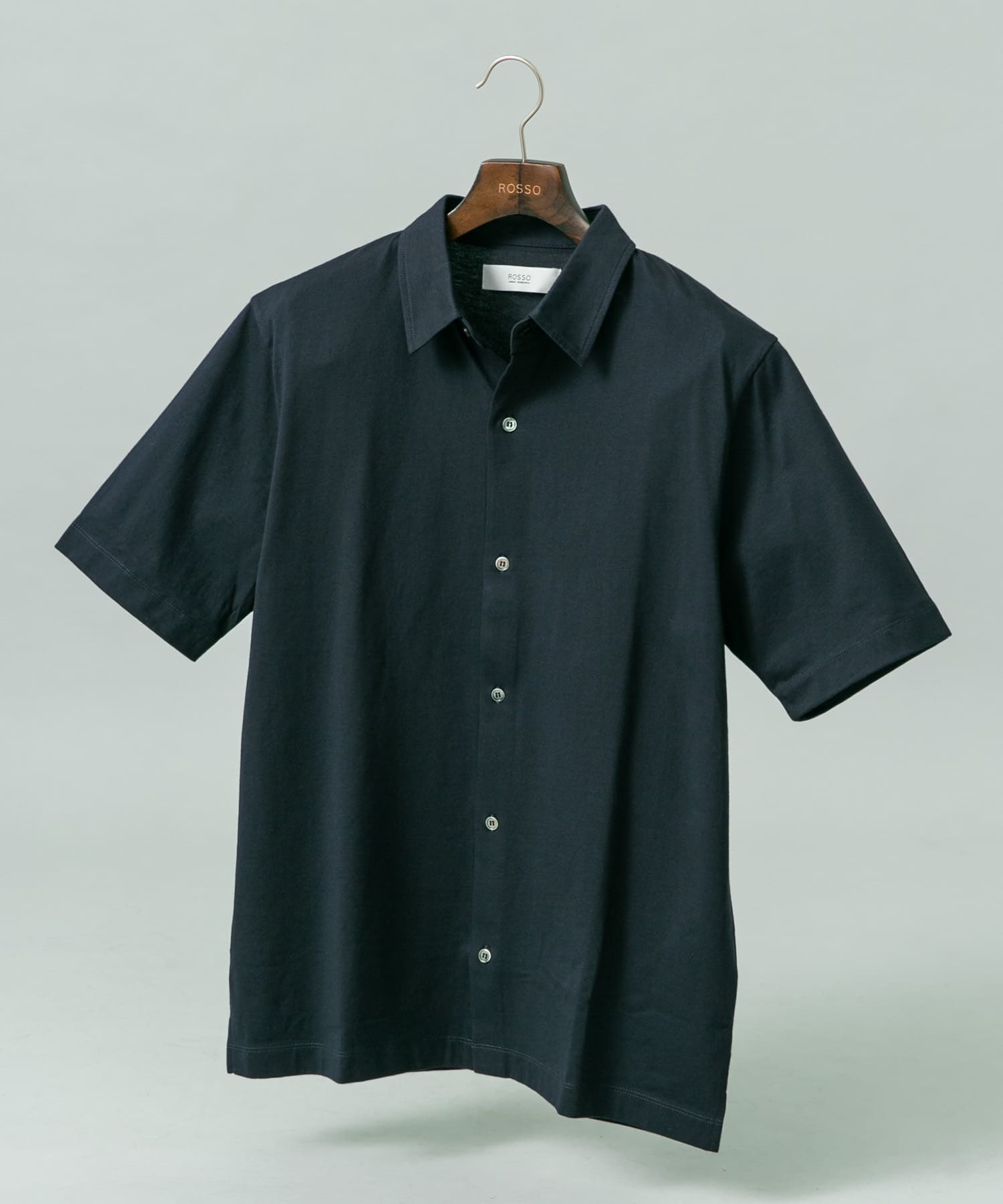 『XLサイズあり』『UR TECH』汗ジミ防止レギュラーシャツ NAVY S