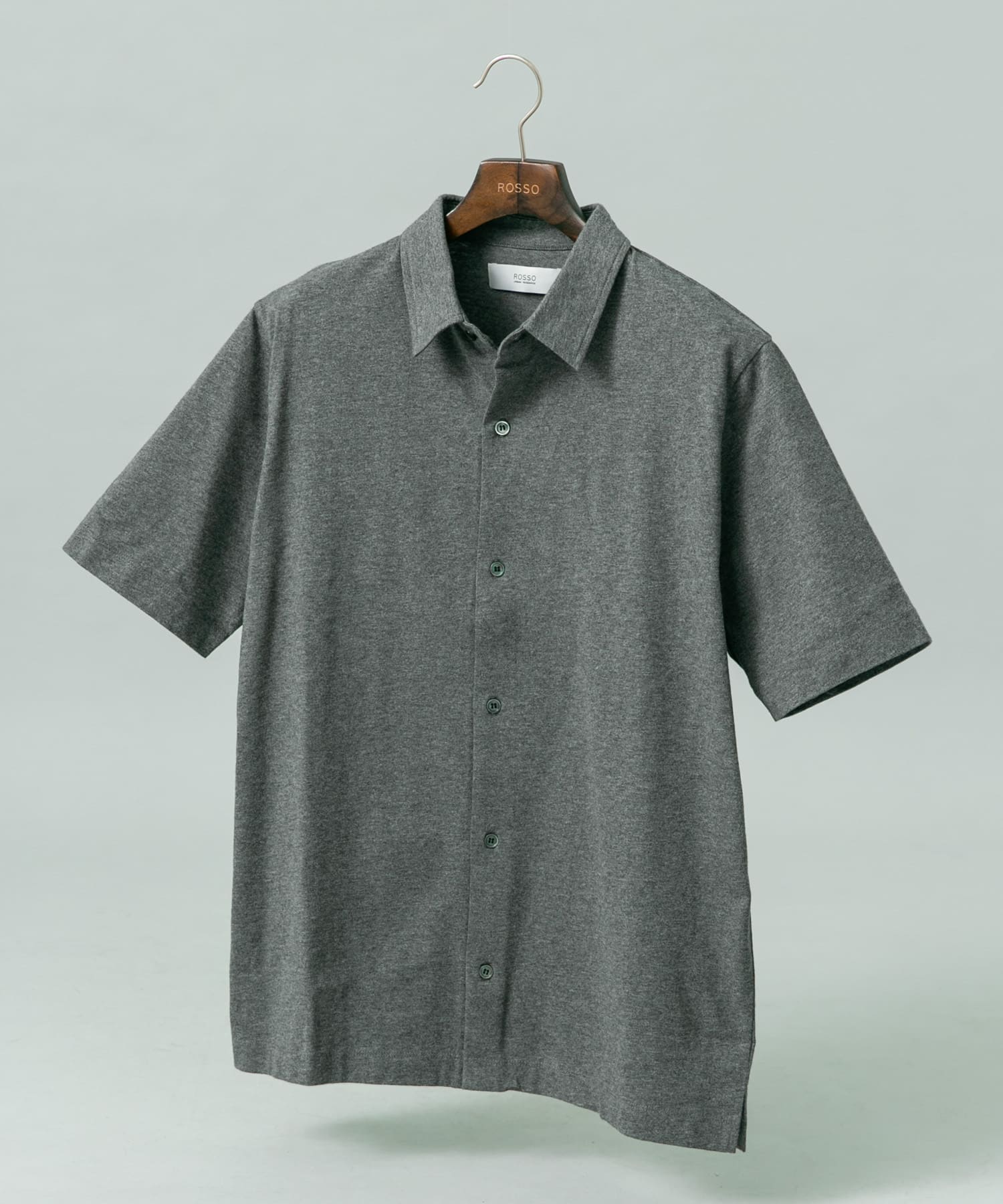 『XLサイズあり』『UR TECH』汗ジミ防止レギュラーシャツ GRAY M