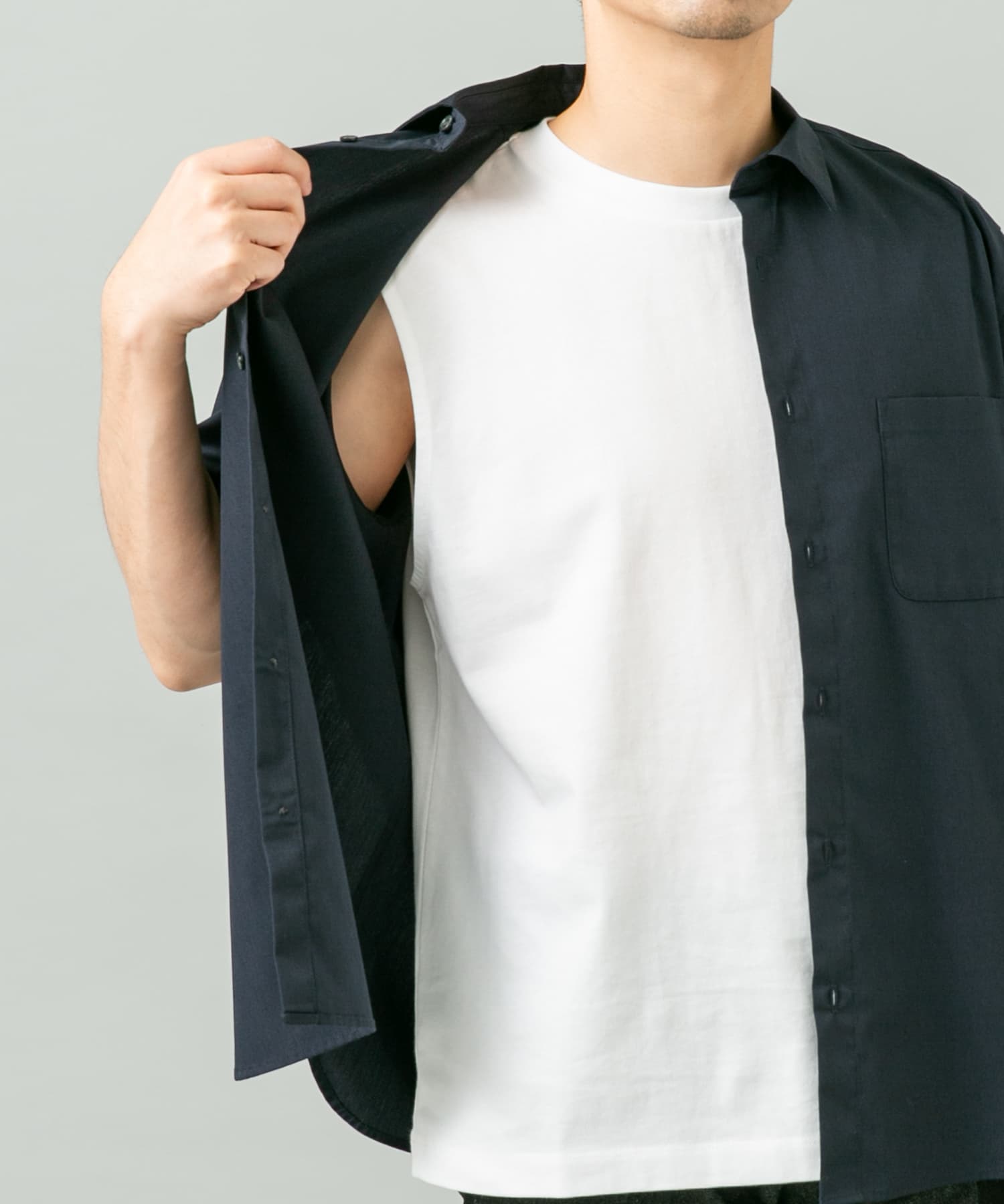 身長：172cm サイズ：L