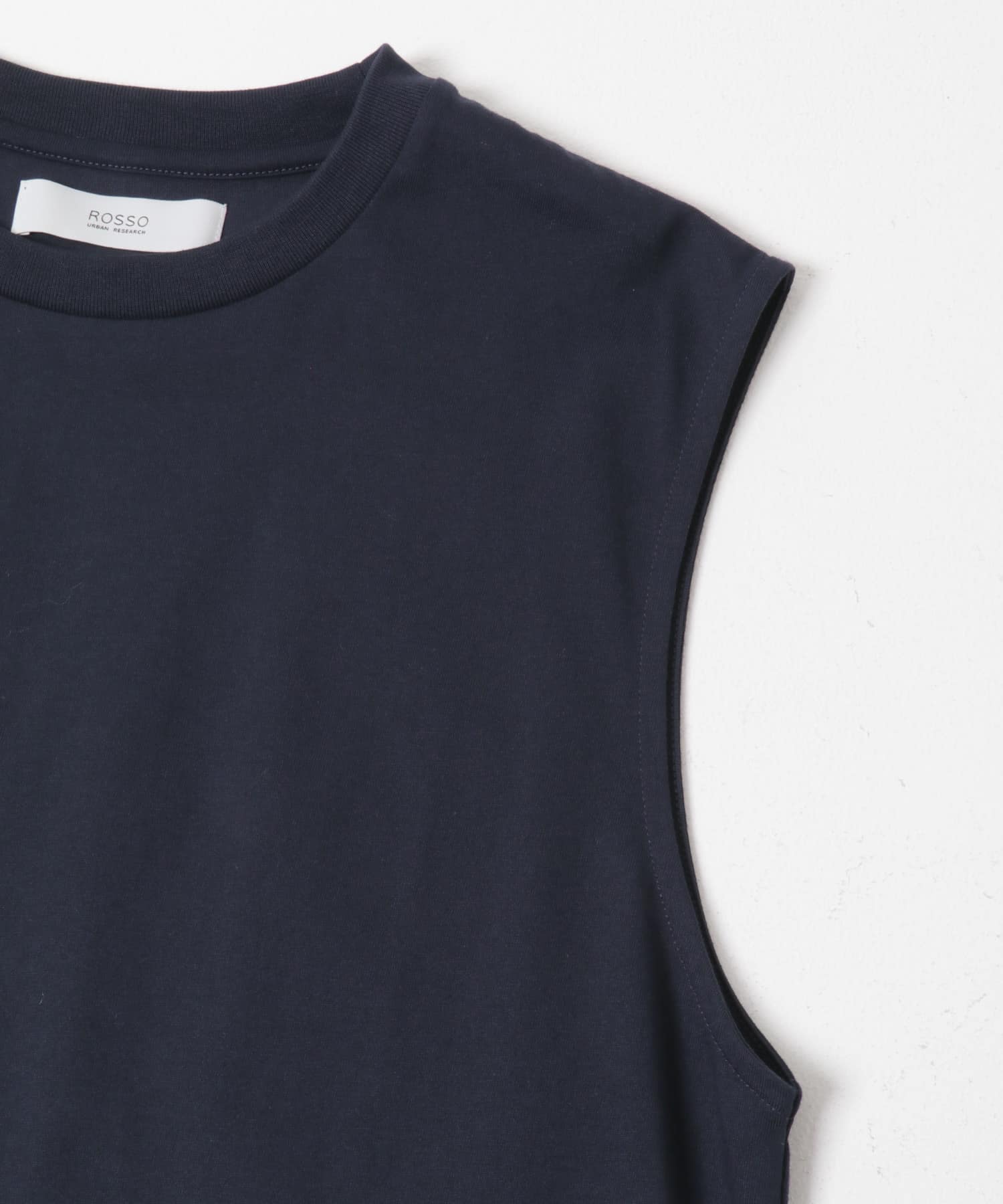 『WEB限定』『XLサイズあり』『UR TECH』汗ジミ防止タンクトップ NAVY S