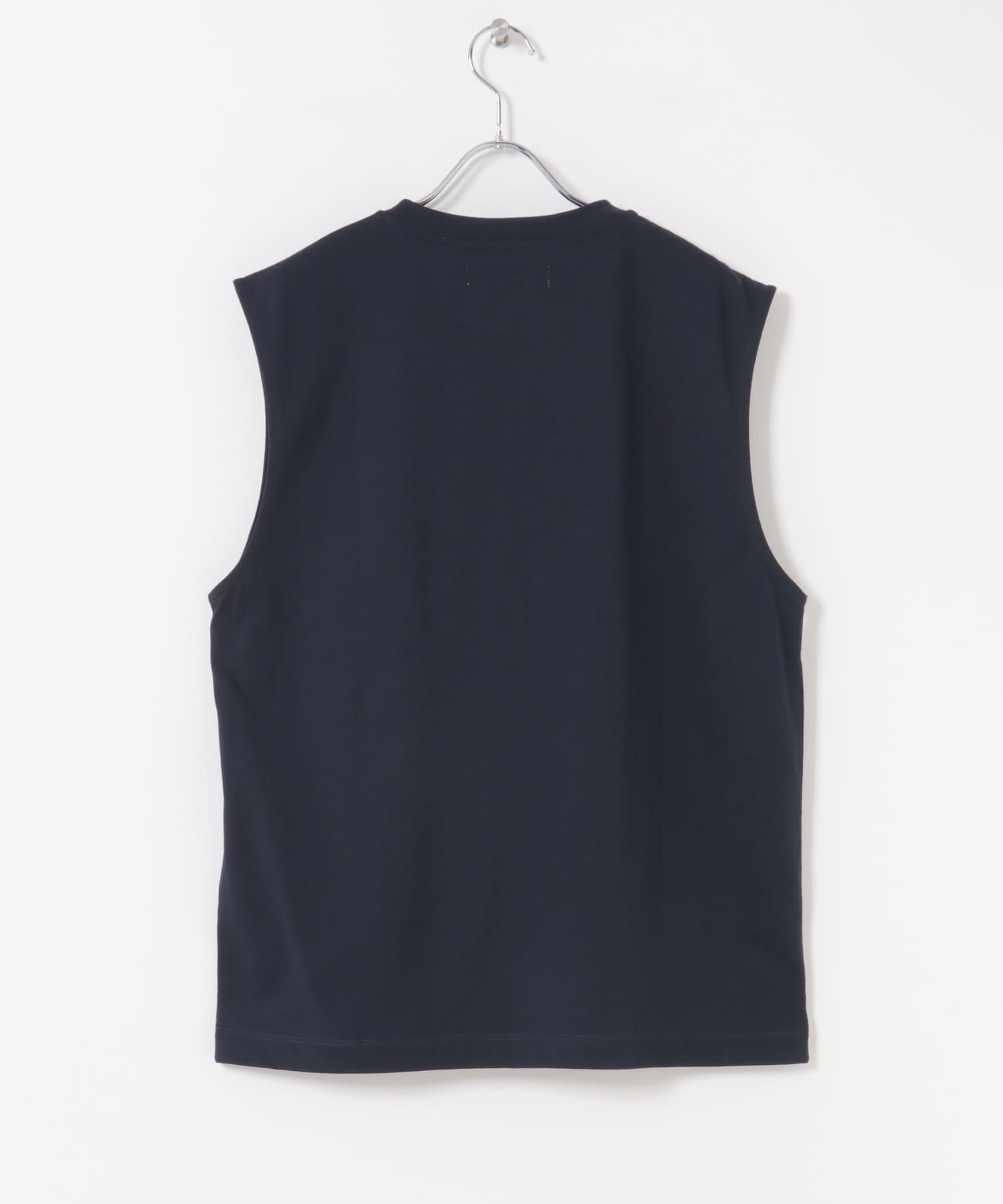 『WEB限定』『XLサイズあり』『UR TECH』汗ジミ防止タンクトップ NAVY S