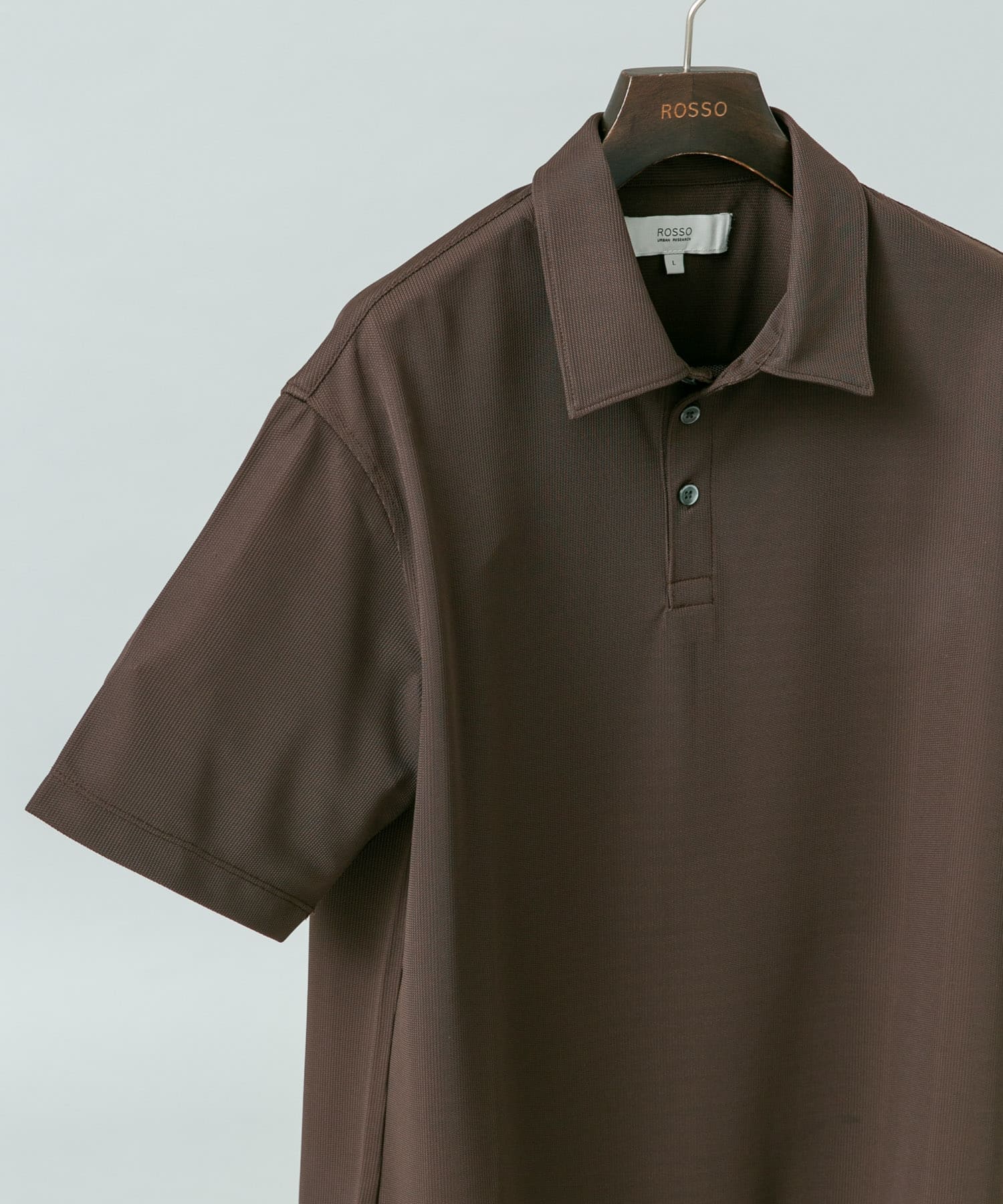 『XLサイズあり』『イージーケア / 接触冷感 / 速乾』ハイパフォーマンスコンフォートポロシャツ BROWN M