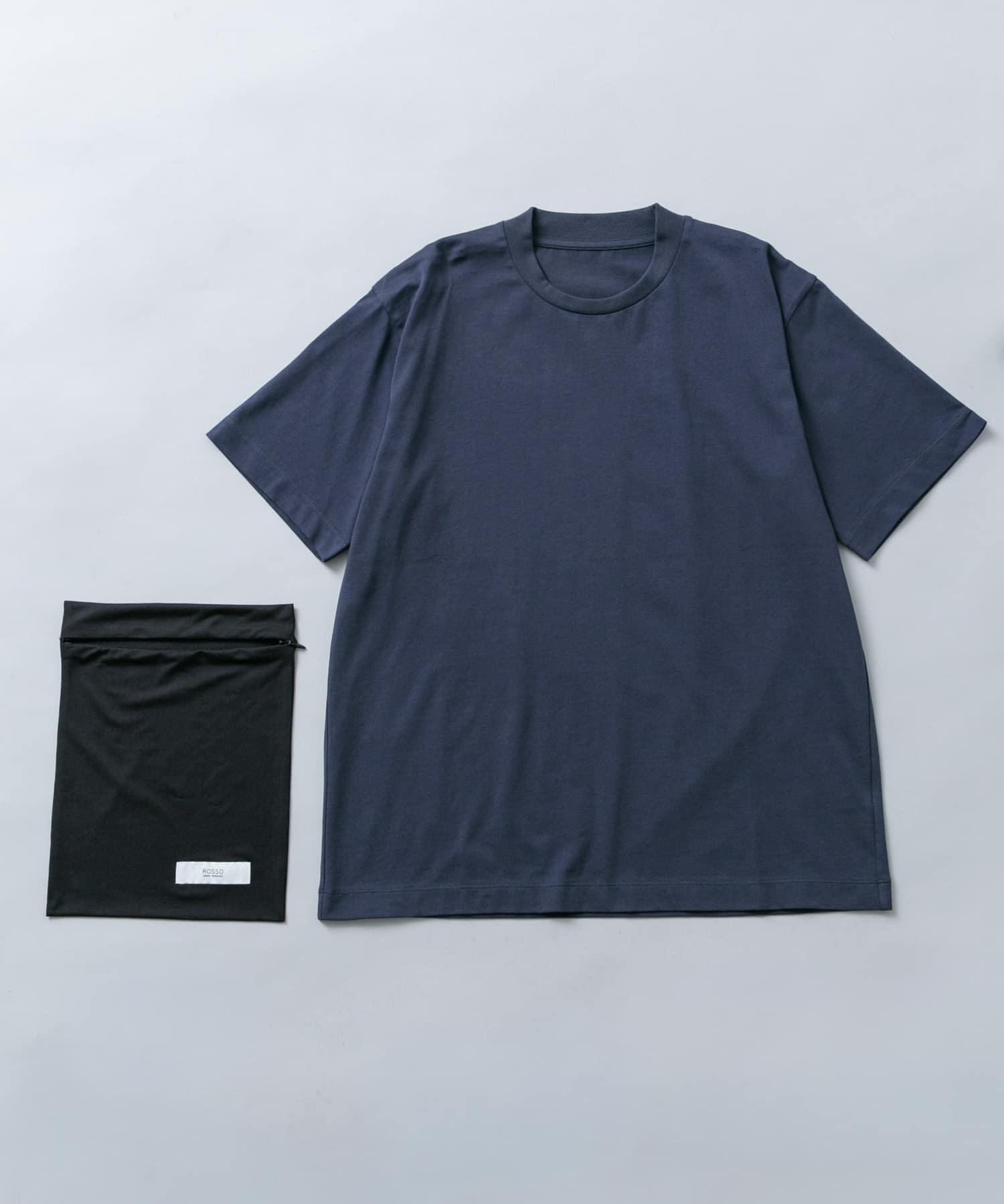 『冷感/速乾』Cool Touch トラベルTシャツ NAVY S