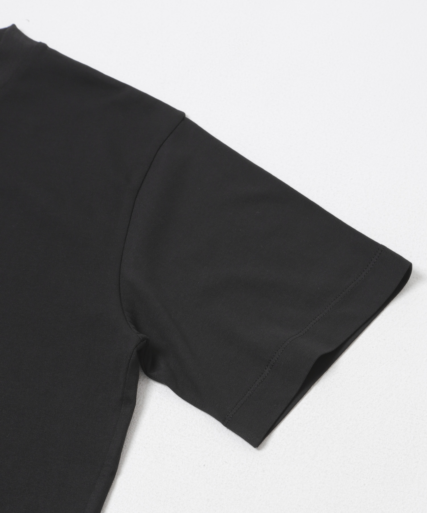 『冷感/速乾』Cool Touch トラベルTシャツ BLACK S