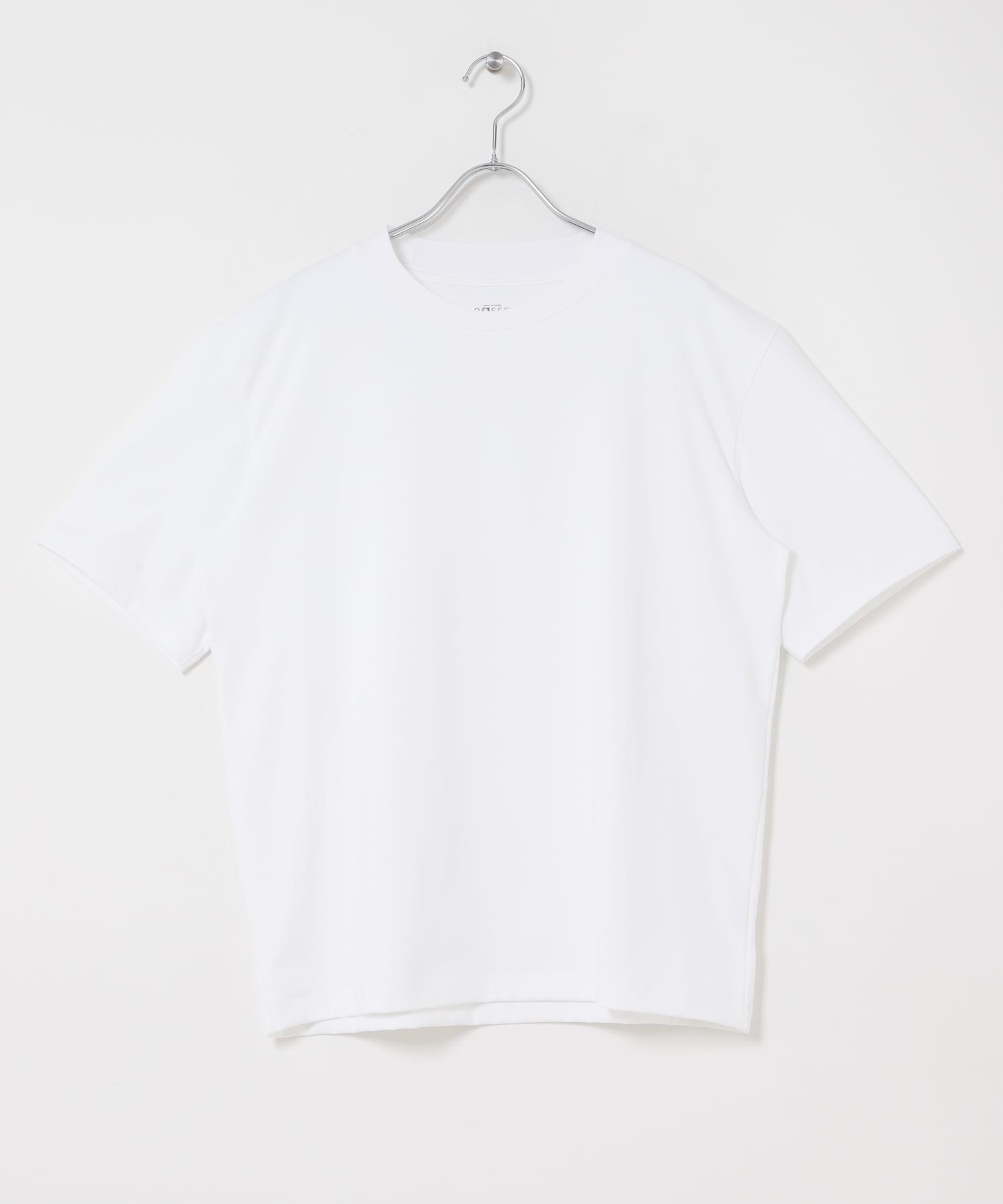 『接触冷感/吸水速乾/UVカット』ハイクオリティドレスTシャツ WHITE S