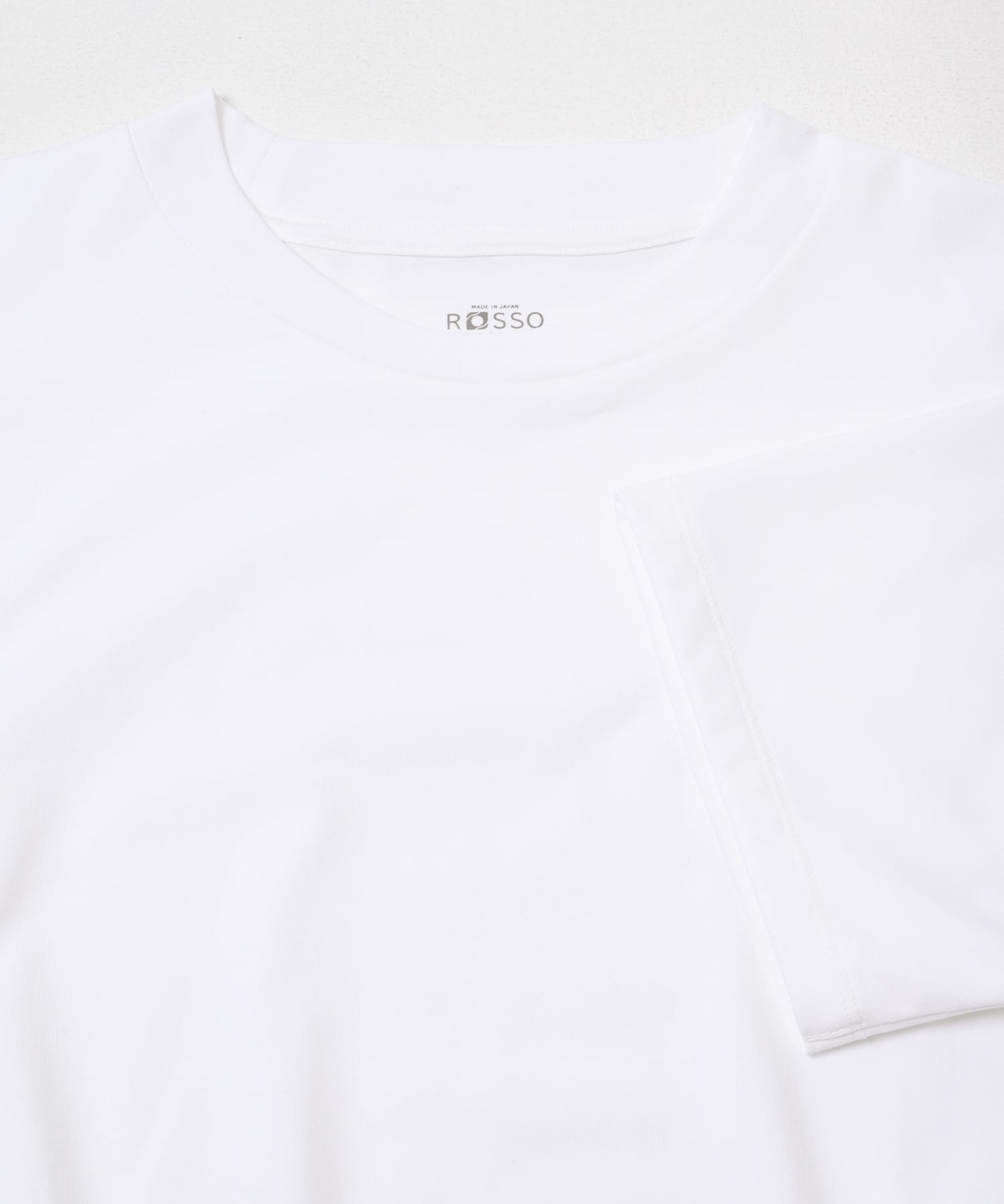 『接触冷感/吸水速乾/UVカット』ハイクオリティドレスTシャツ WHITE S