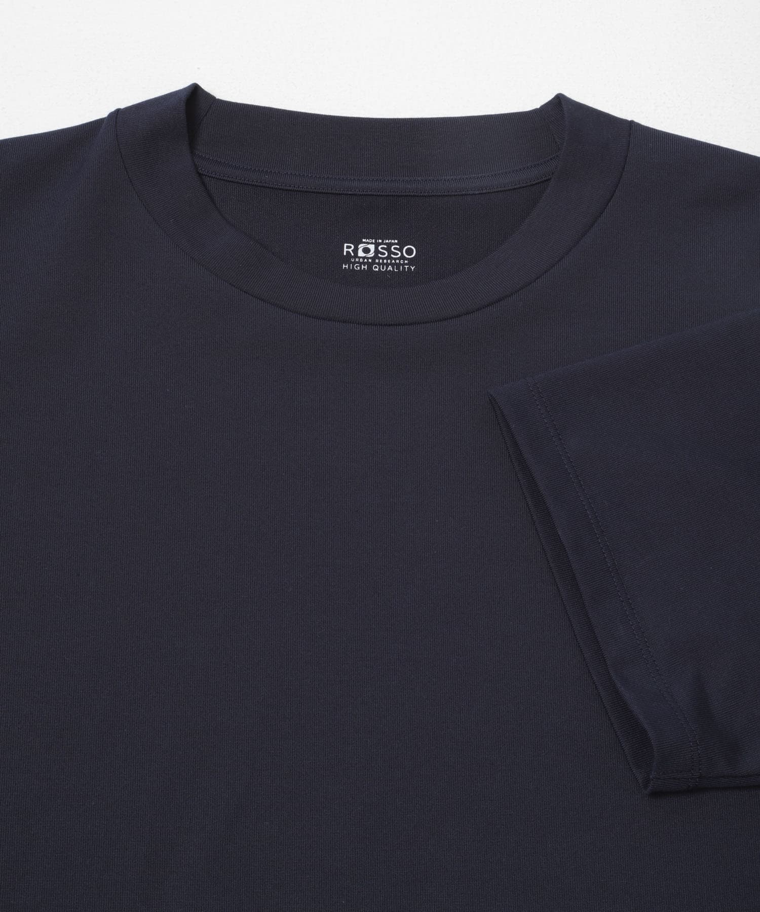 『接触冷感/吸水速乾/UVカット』ハイクオリティドレスTシャツ NAVY S