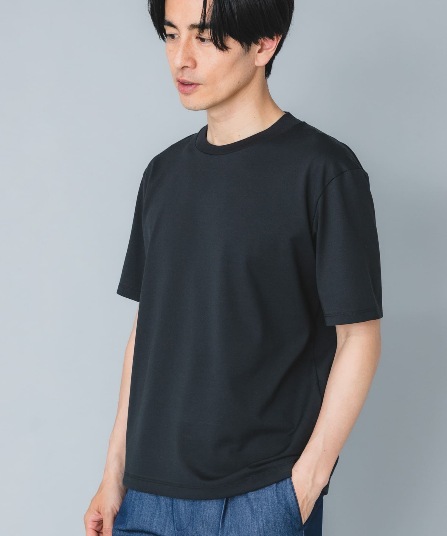 『接触冷感/吸水速乾/UVカット』ハイクオリティドレスTシャツ