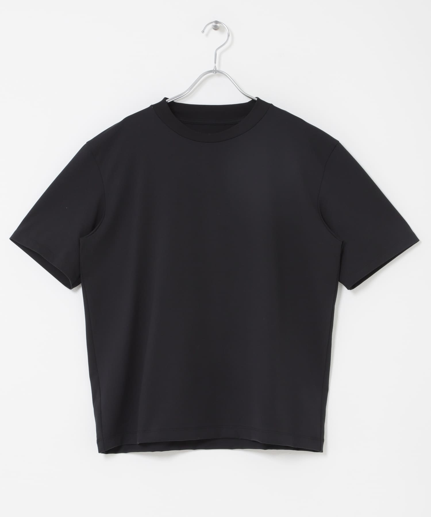 『接触冷感/吸水速乾/UVカット』ハイクオリティドレスTシャツ BLACK S