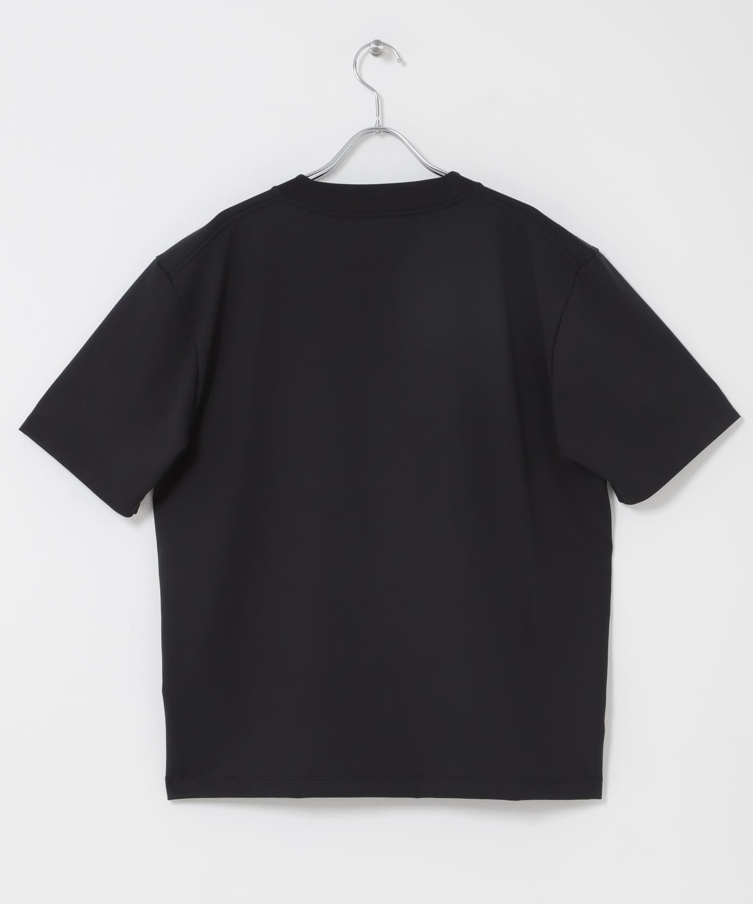 『接触冷感/吸水速乾/UVカット』ハイクオリティドレスTシャツ BLACK S