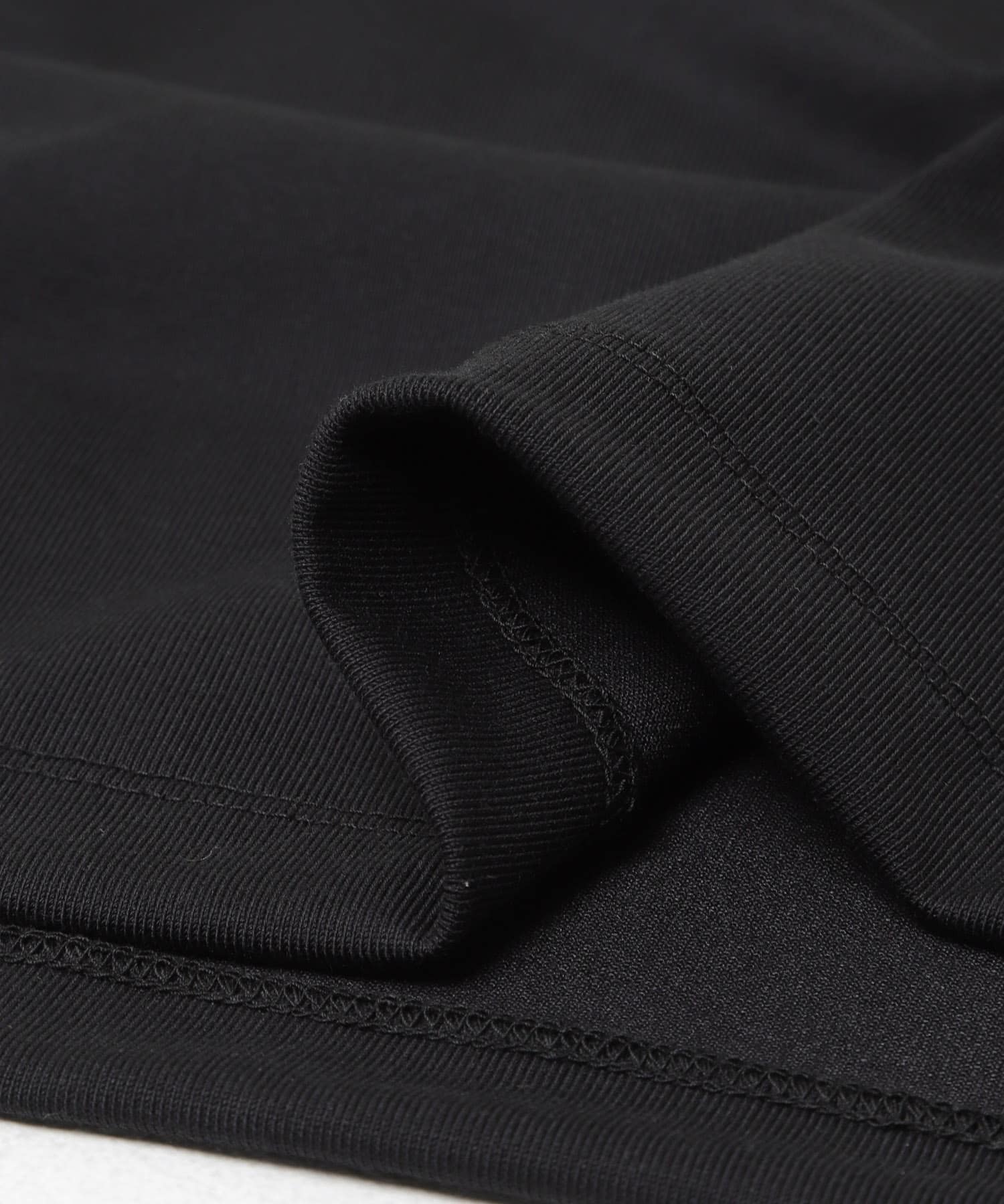 ハイクオリティドレスTシャツ BLACK S