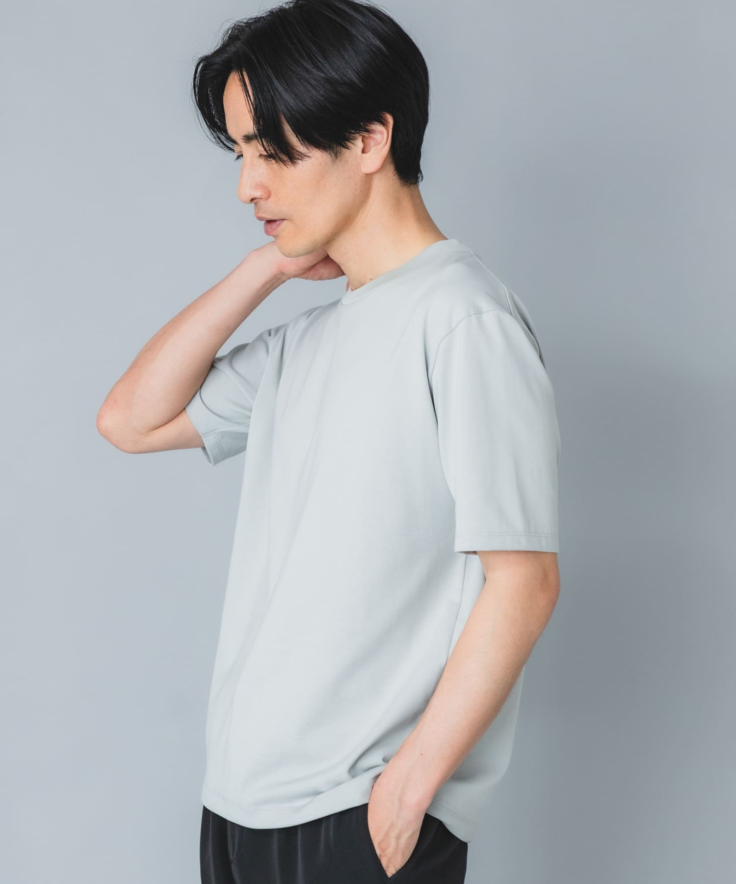 『接触冷感/吸水速乾/UVカット』ハイクオリティドレスTシャツ