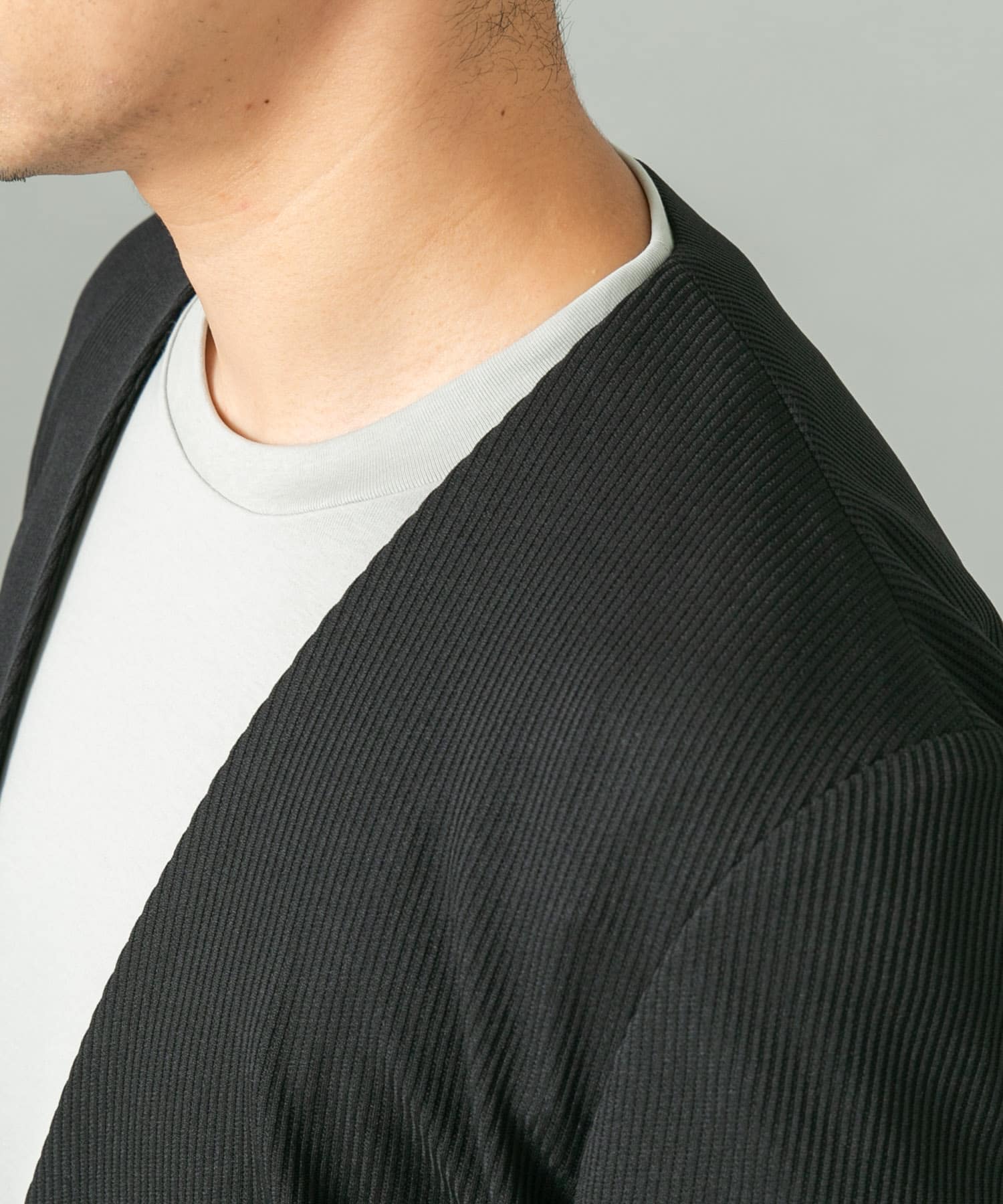 ハイクオリティドレスTシャツ ICE GRAY S