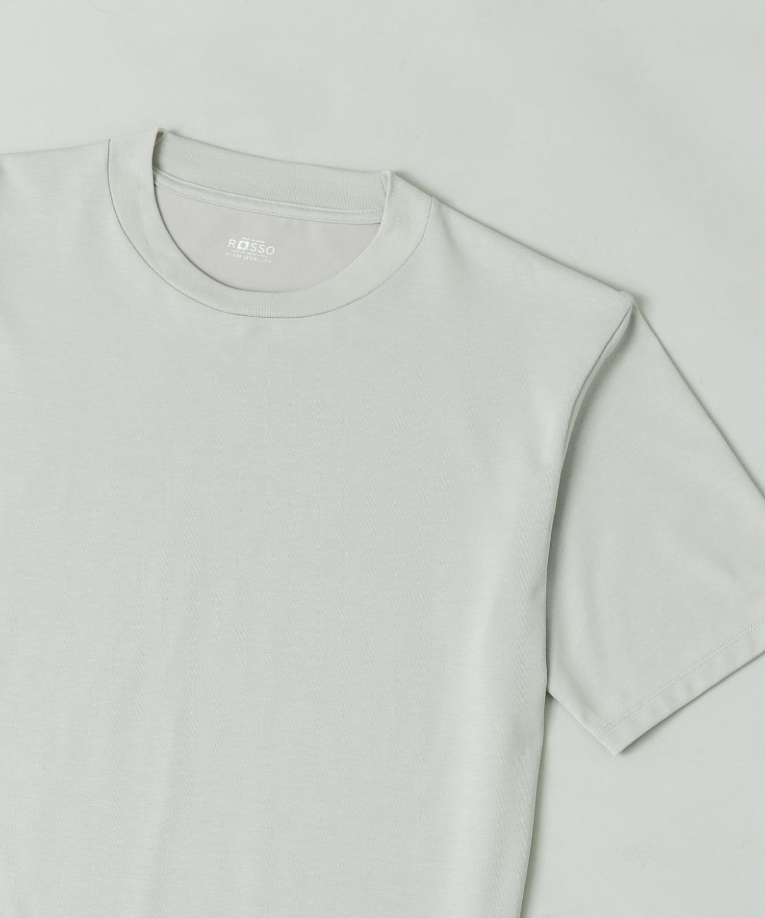 『接触冷感/吸水速乾/UVカット』ハイクオリティドレスTシャツ ICE GRAY M