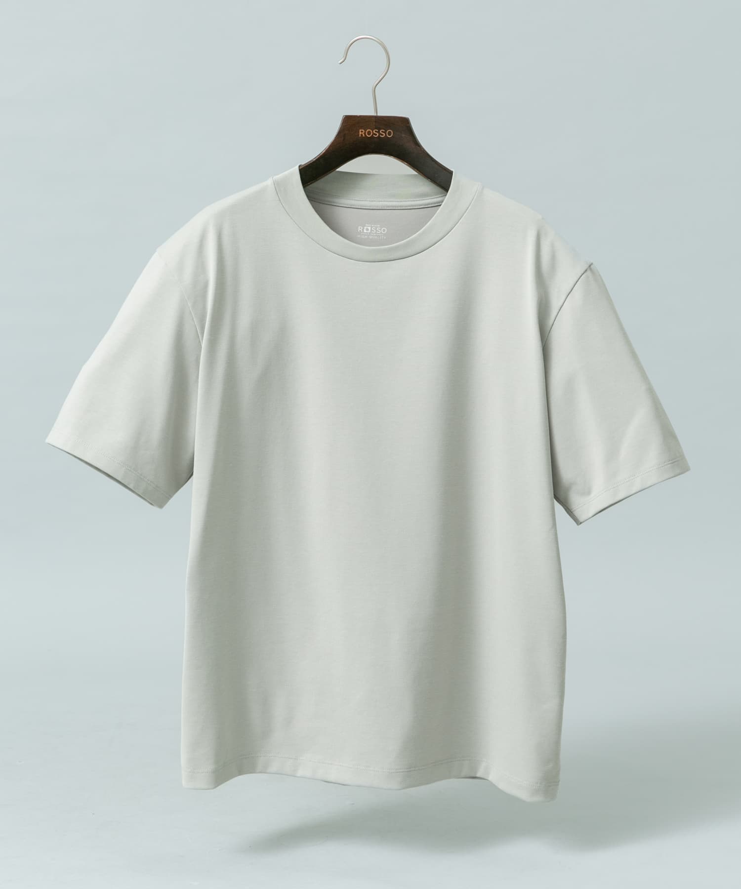 『接触冷感/吸水速乾/UVカット』ハイクオリティドレスTシャツ ICE GRAY M