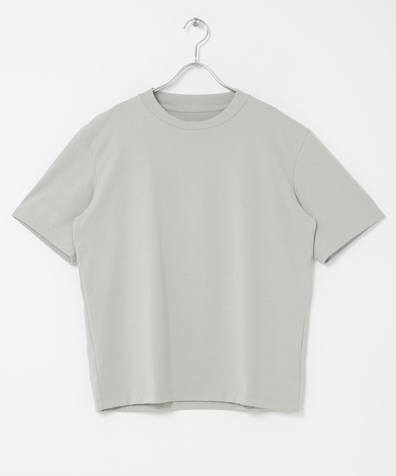 『接触冷感/吸水速乾/UVカット』ハイクオリティドレスTシャツ ICE GRAY S