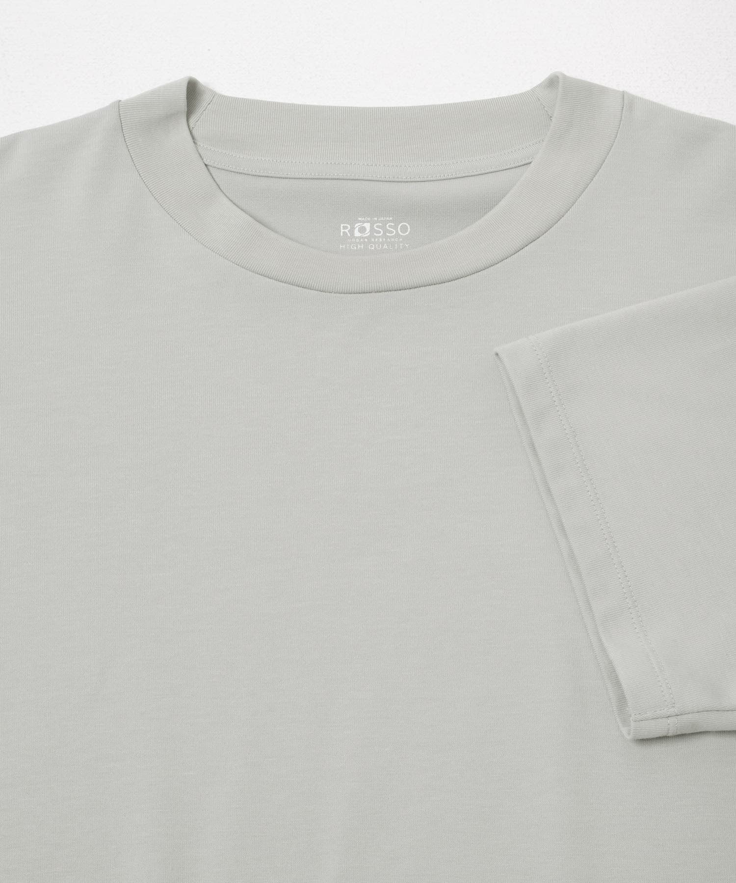 『接触冷感/吸水速乾/UVカット』ハイクオリティドレスTシャツ ICE GRAY S