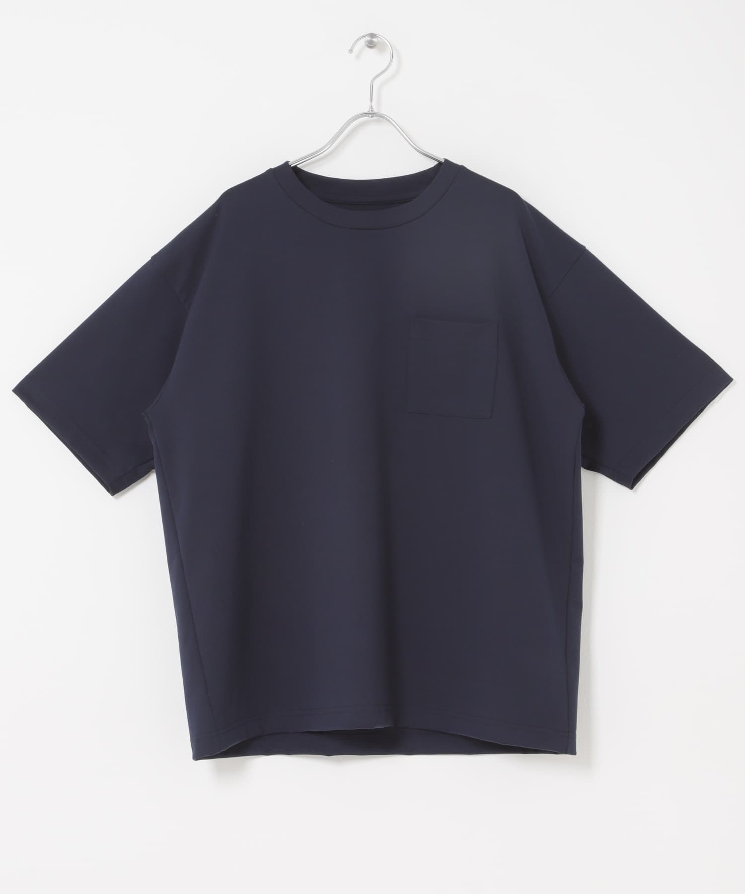 ハイクオリティリラックスフィットTシャツ NAVY S