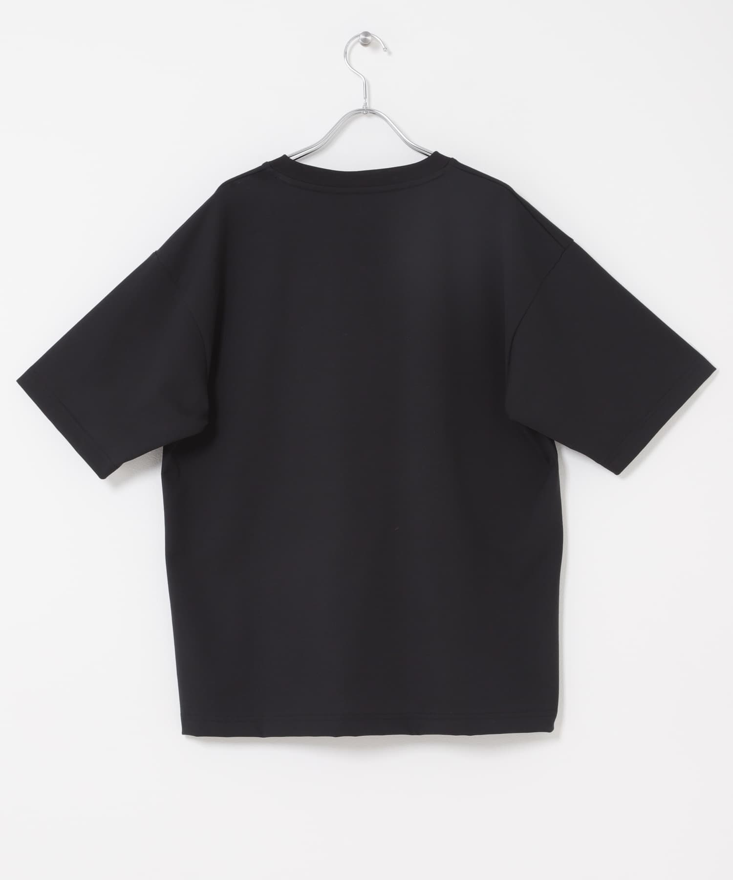 ハイクオリティリラックスフィットTシャツ BLACK S
