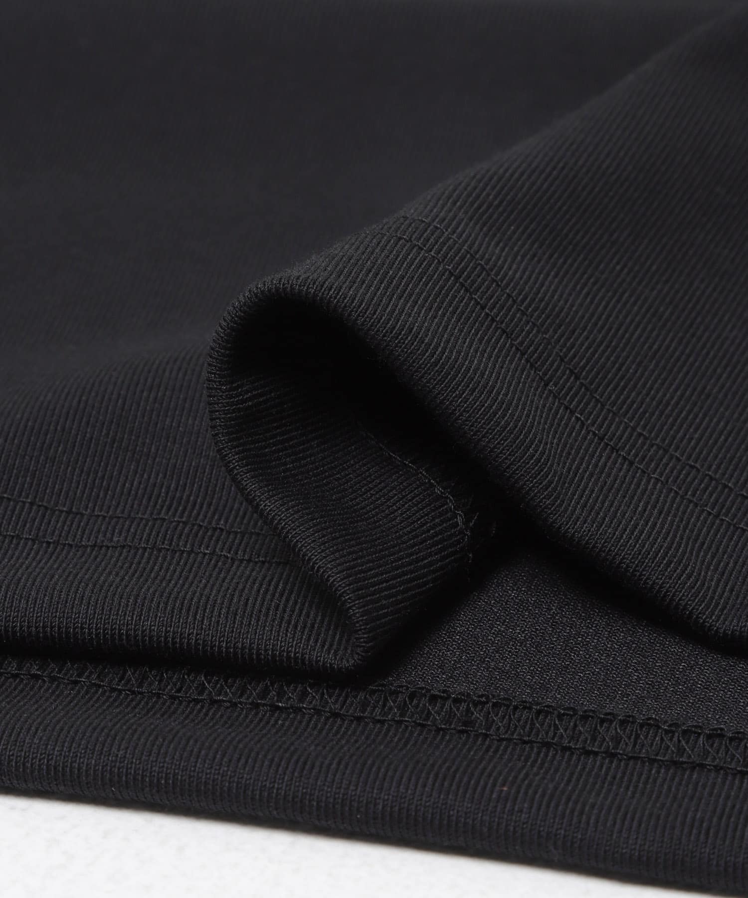 ハイクオリティリラックスフィットTシャツ BLACK S