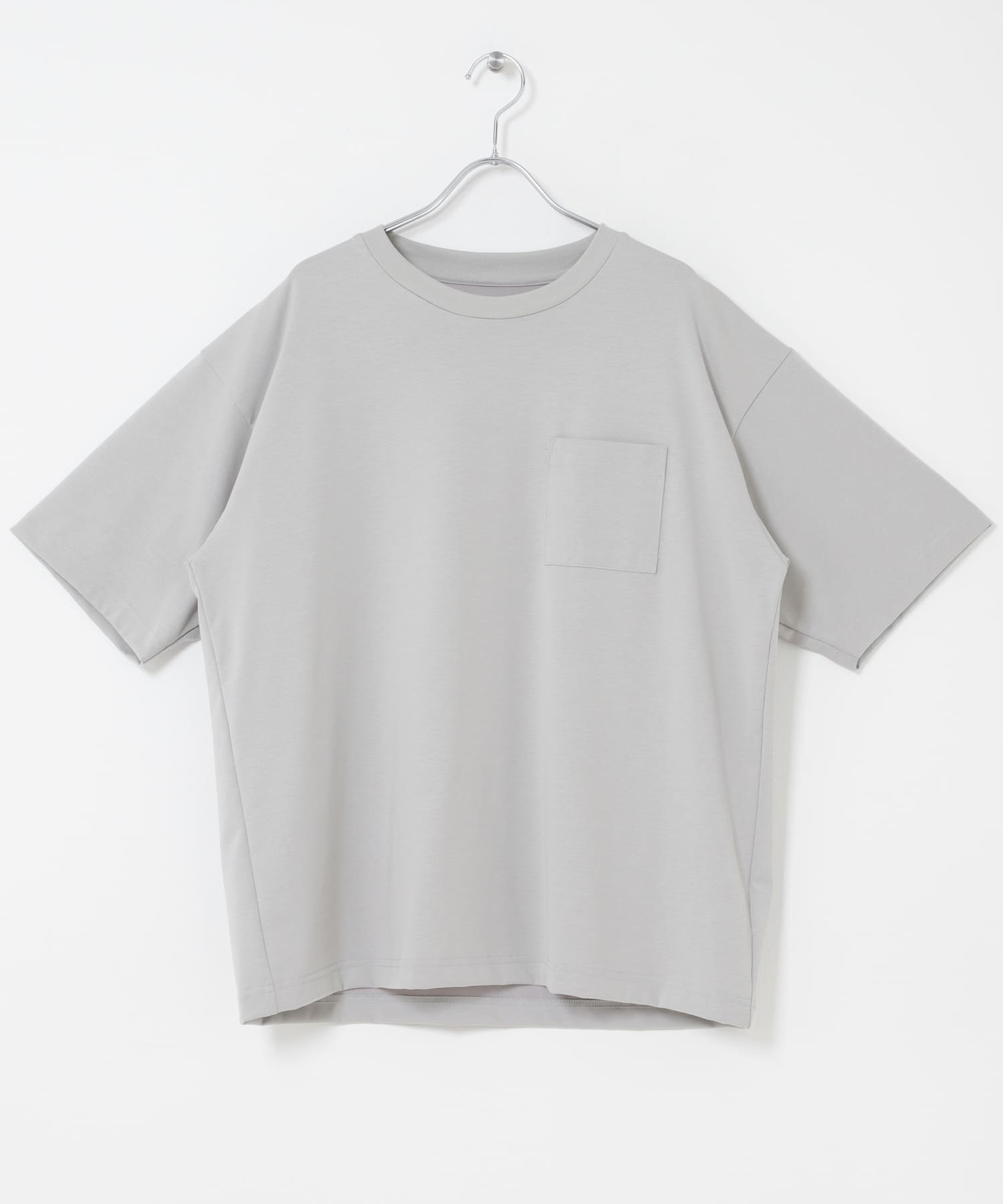 ハイクオリティリラックスフィットTシャツ ICE GRAY S