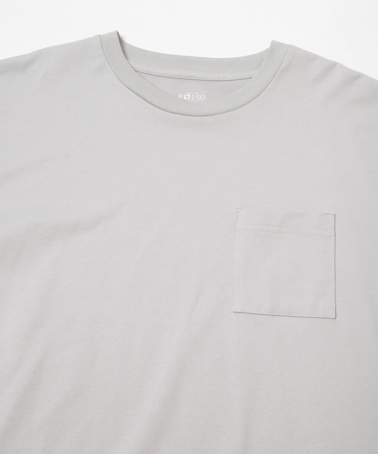 ハイクオリティリラックスフィットTシャツ ICE GRAY S