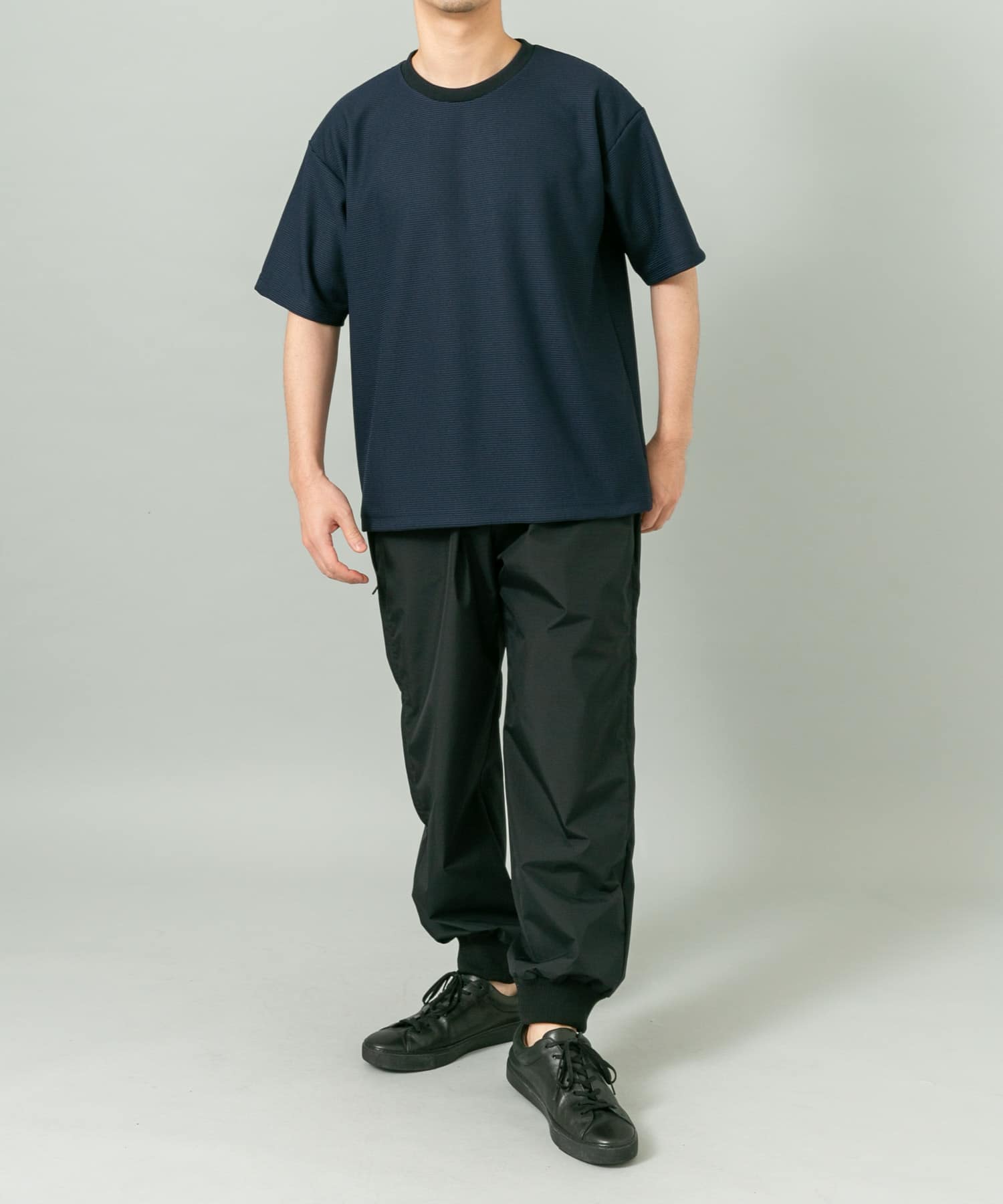 『吸水速乾』シリウスショートスリーブTシャツ NAVY L