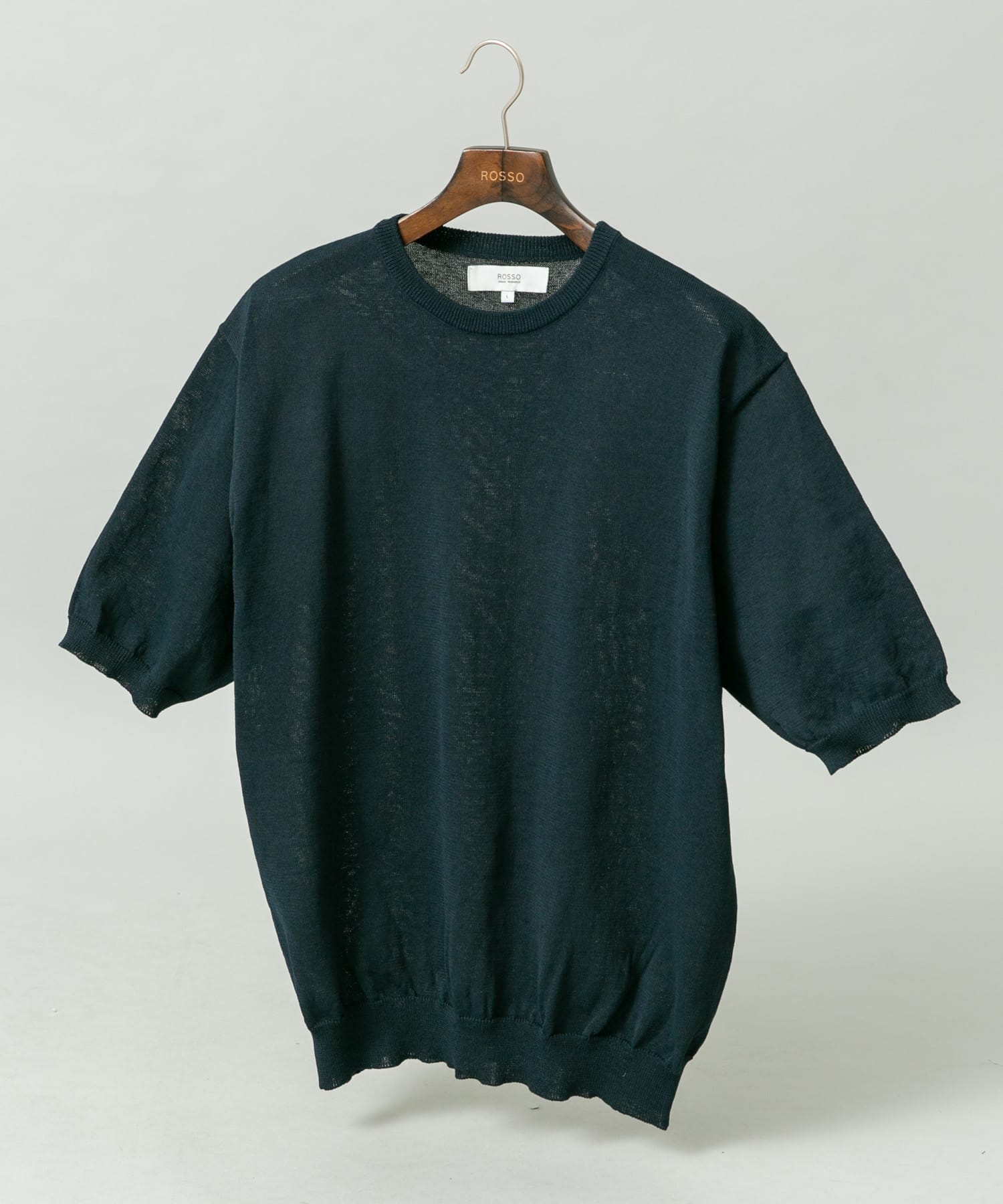 『UR TECH』AIRDRY半袖クルーニット