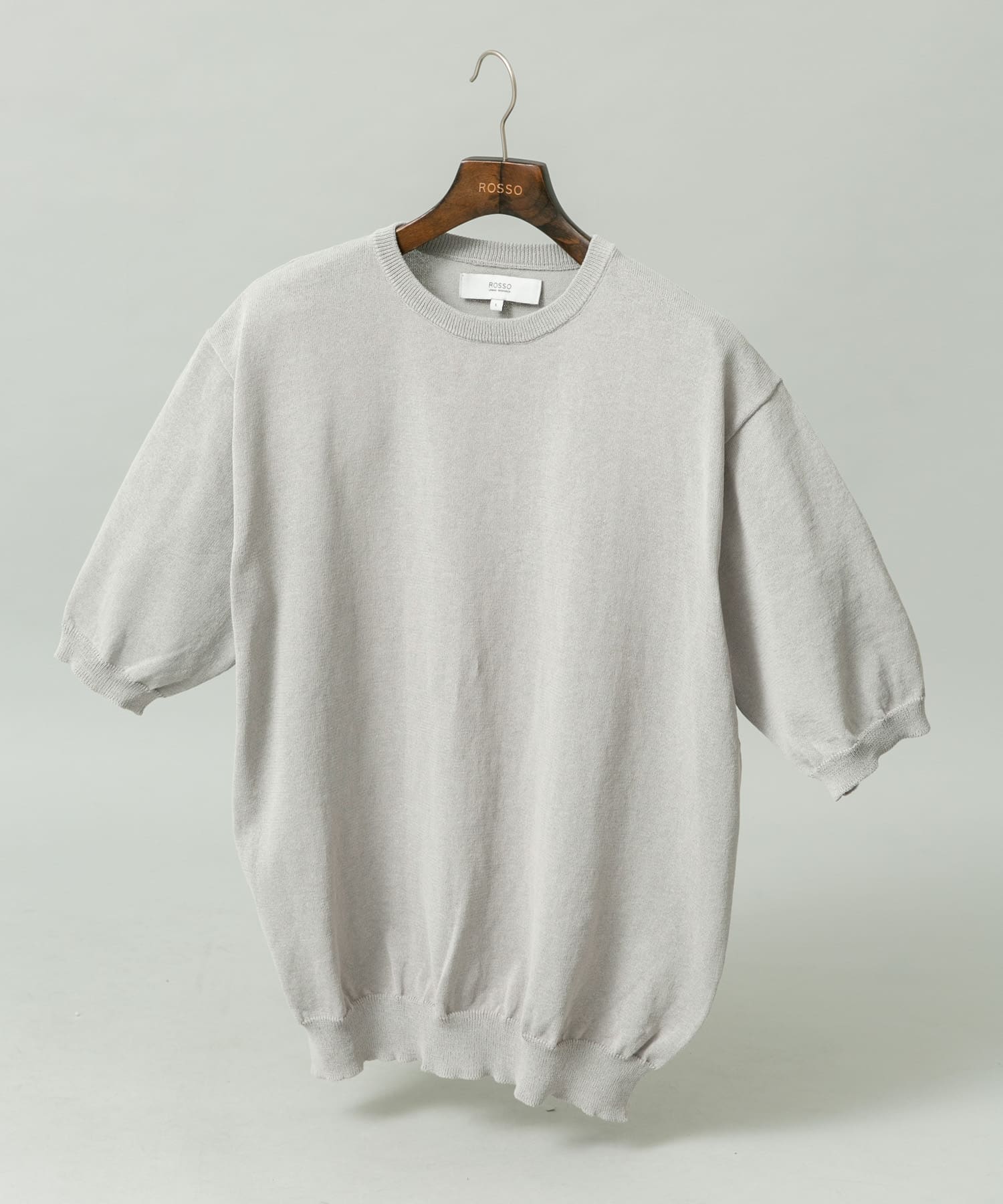 『UR TECH』AIRDRY半袖クルーニット