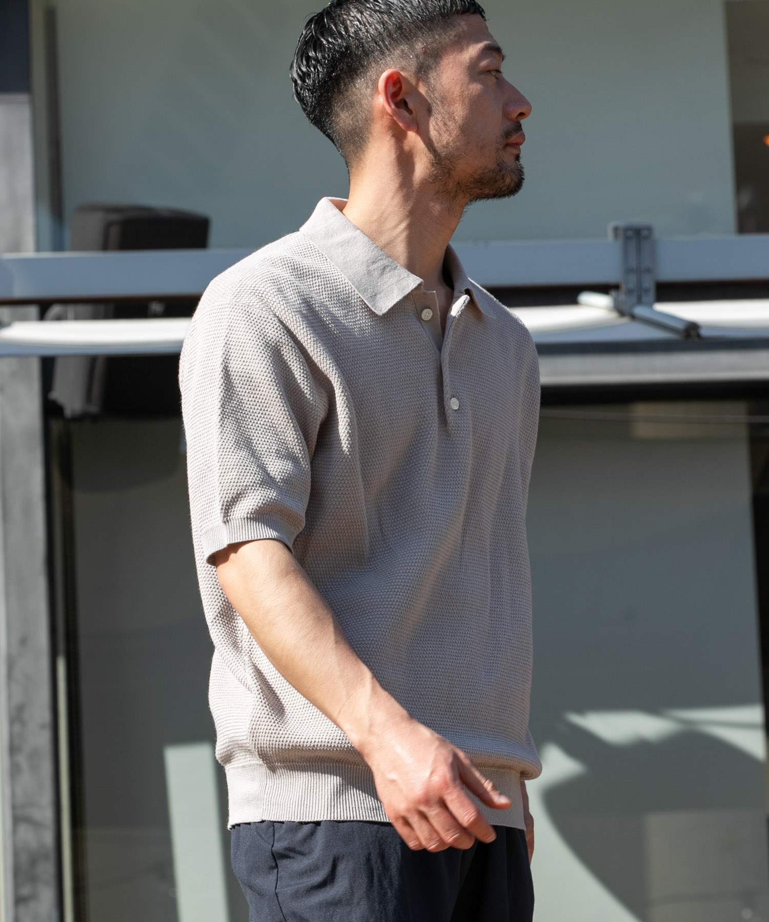 身長：173cm サイズ：L