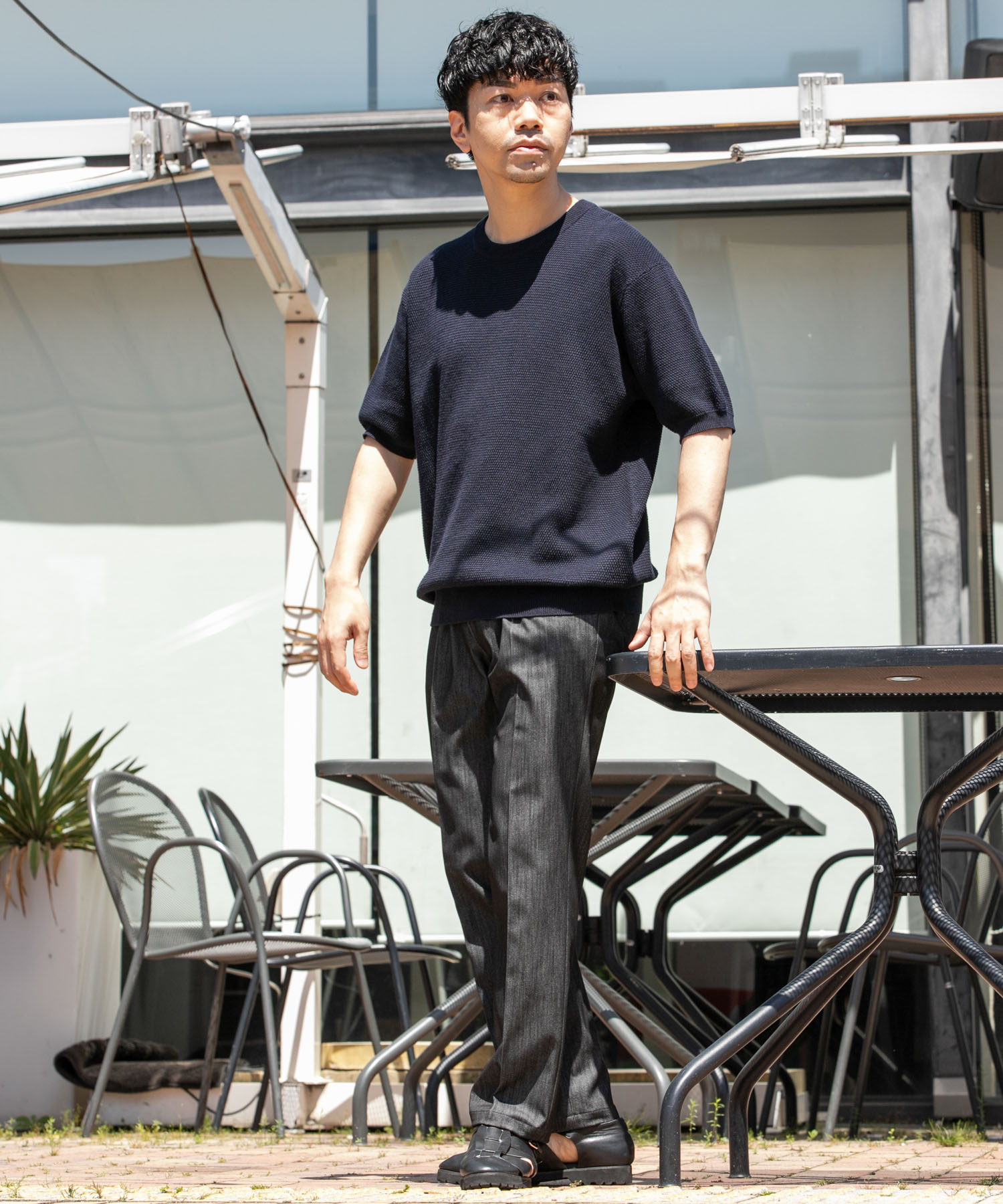 身長：172cm サイズ：L