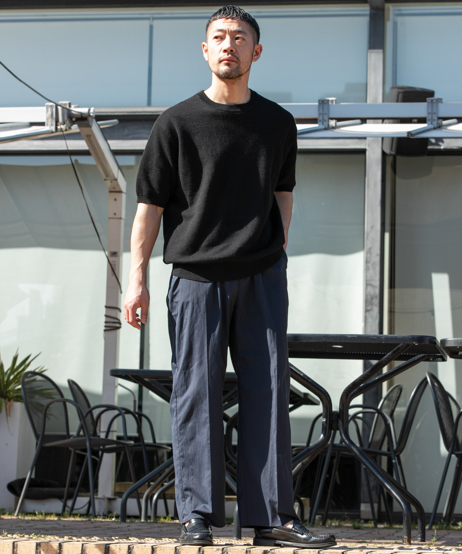 身長：173cm サイズ：L