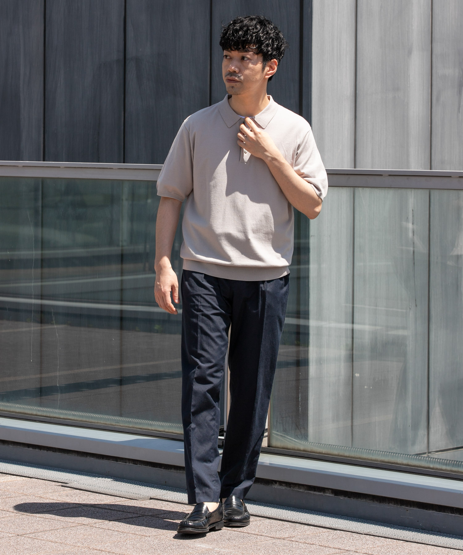 身長：173cm サイズ：L