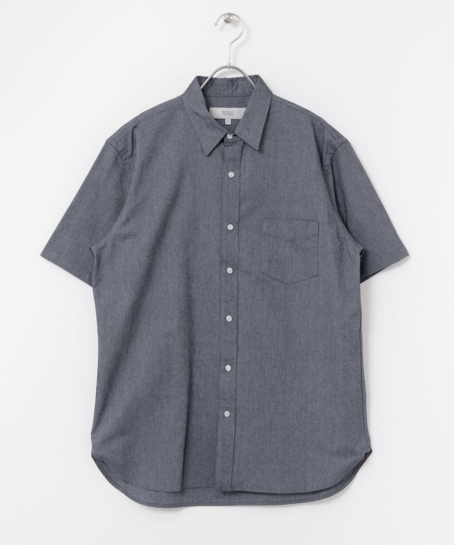 『WEB限定』『抗菌/消臭』『XXLサイズあり』ハイパフォーマンスオックス半袖シャツ INDIGO S