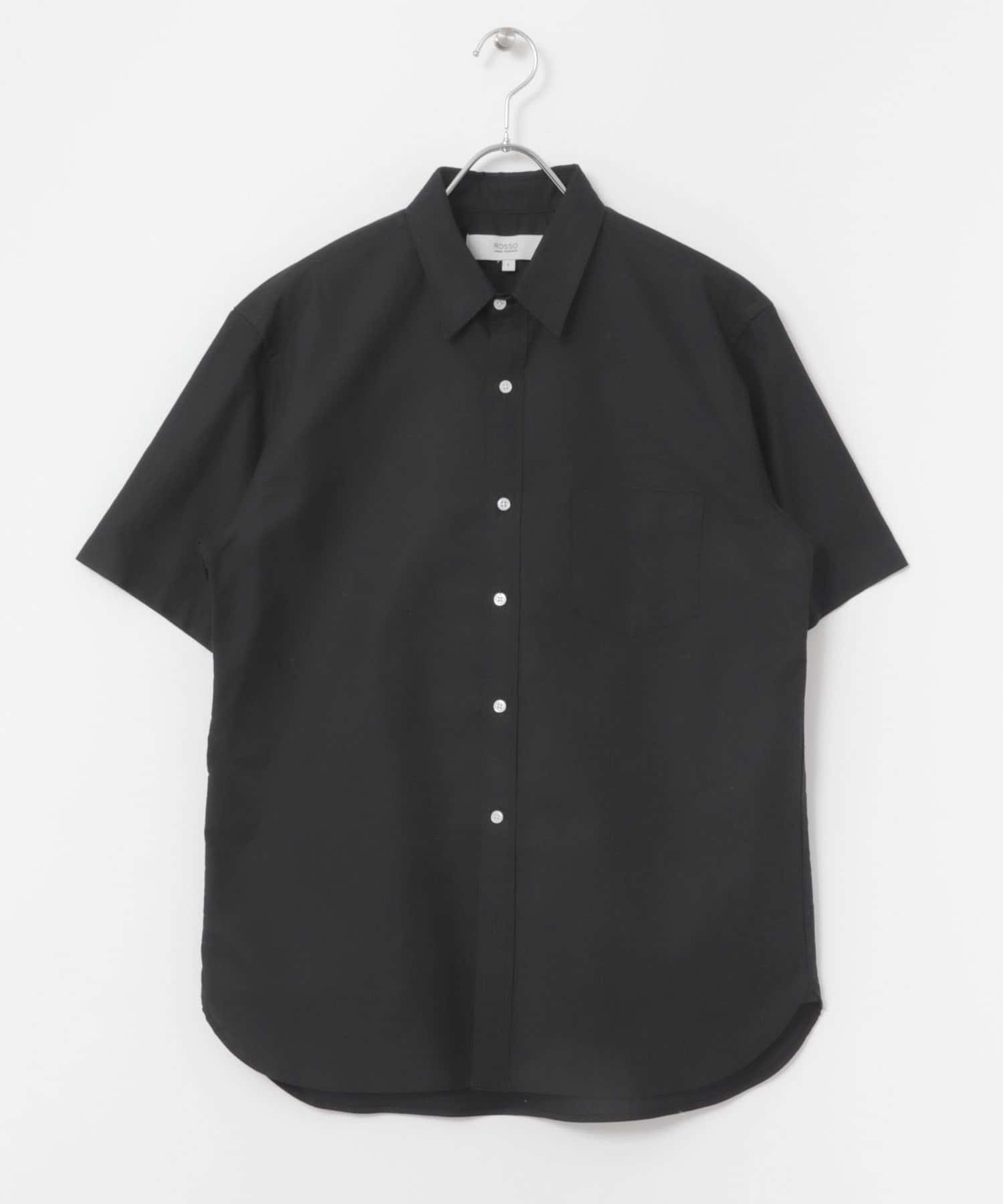 『WEB限定』『抗菌/消臭』『XXLサイズあり』ハイパフォーマンスオックス半袖シャツ BLACK S