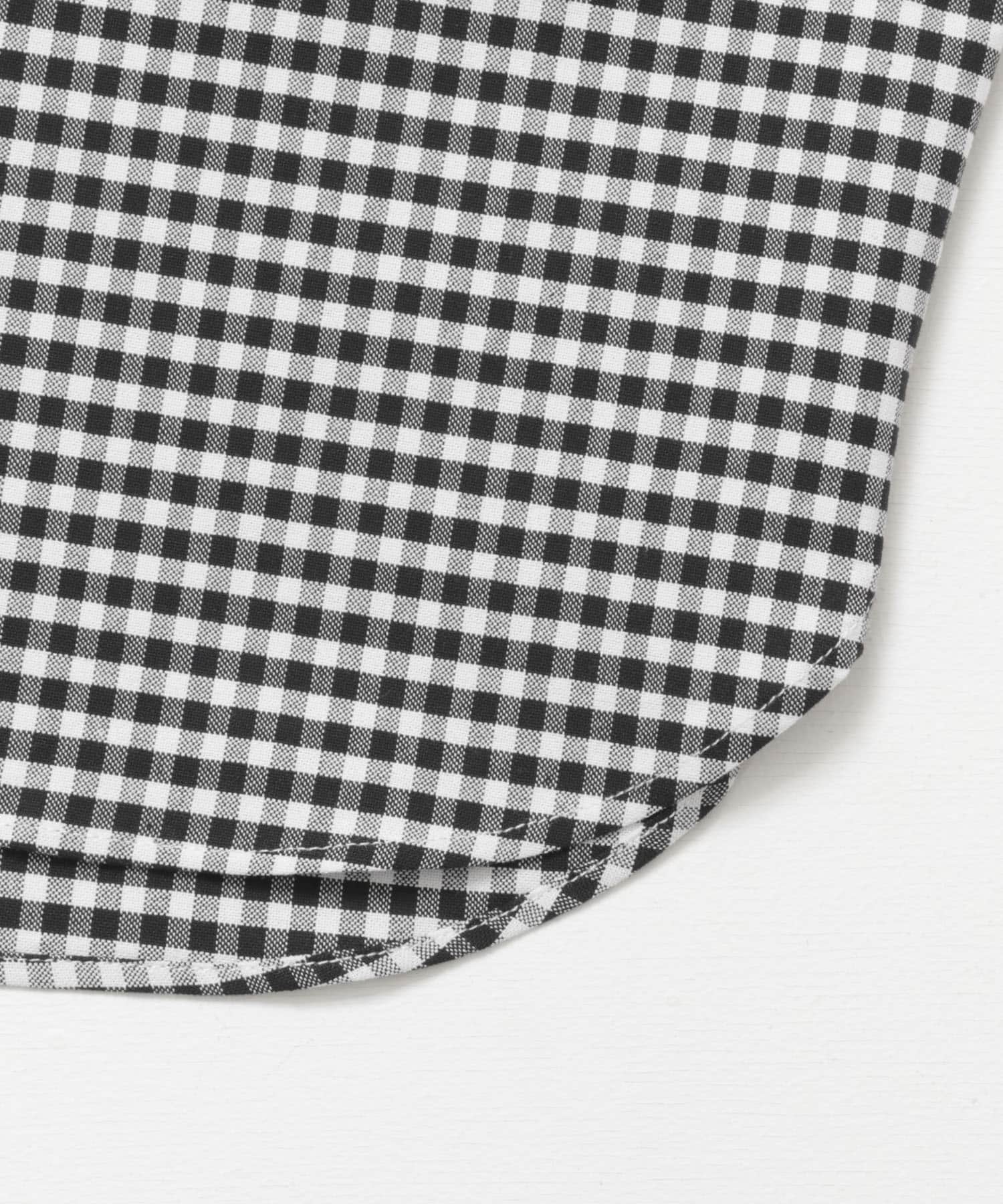 『WEB限定』『抗菌/消臭』『XXLサイズあり』ハイパフォーマンスオックス半袖シャツ BLK CHECK S