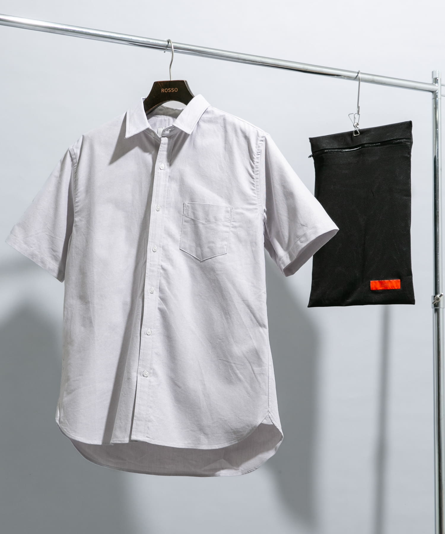 『WEB限定』『抗菌/消臭』『XXLサイズあり』ハイパフォーマンスオックス半袖シャツ GRAY S