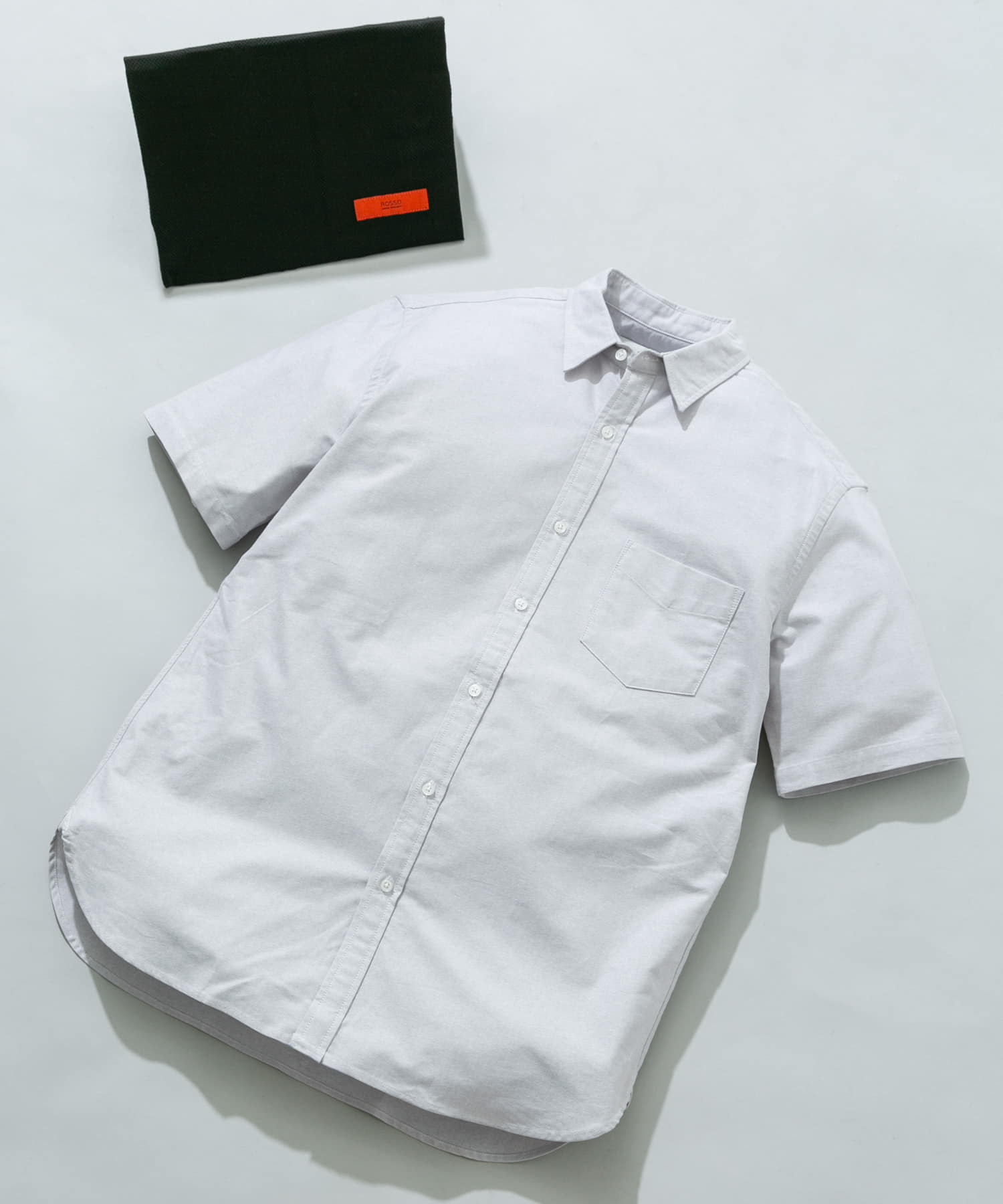 『WEB限定』『抗菌/消臭』『XXLサイズあり』ハイパフォーマンスオックス半袖シャツ GRAY S